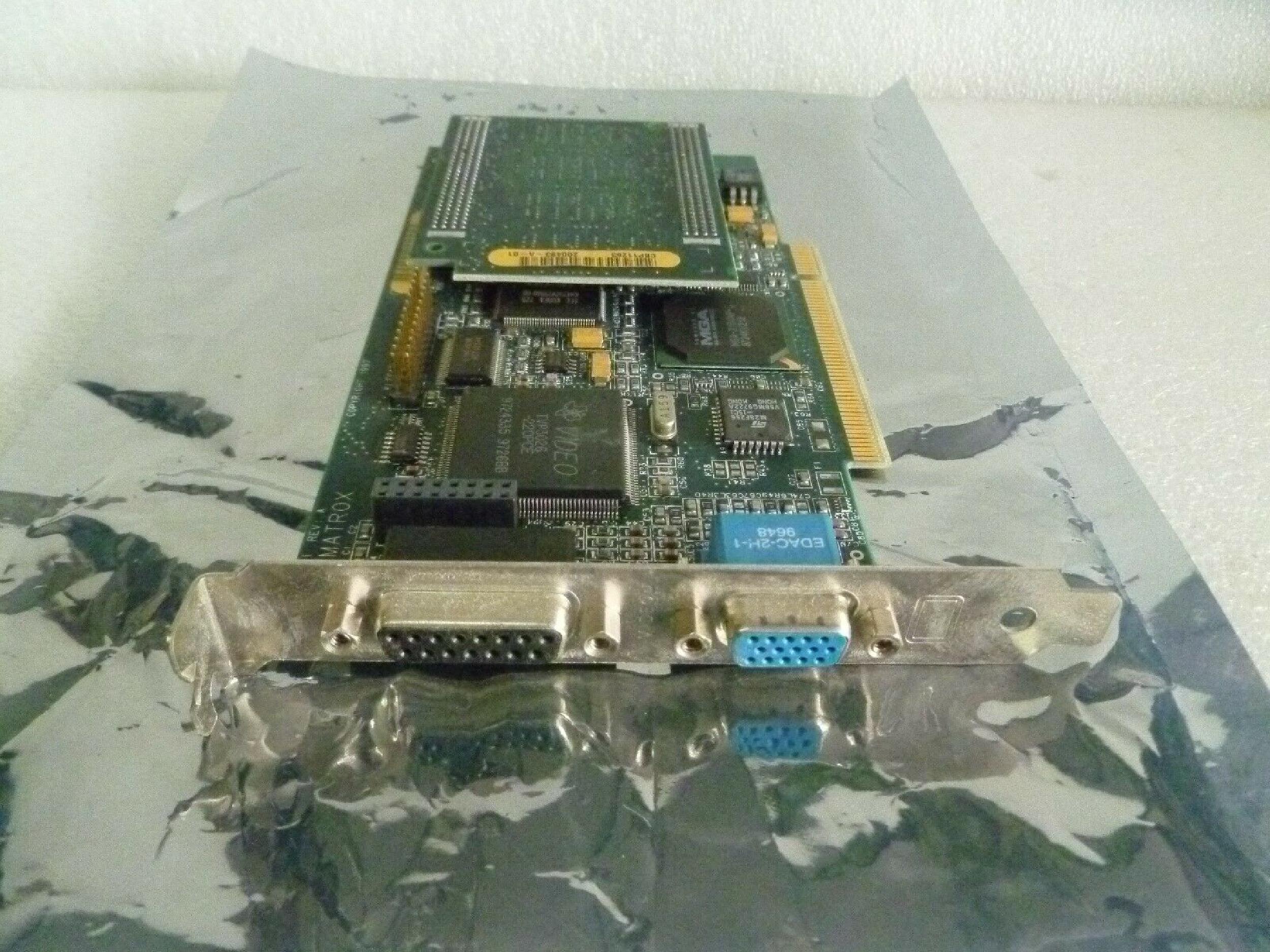 MATROX MIL2P/8/DELL 8MB PCI VIDEO CARD WITH VGA OUTPUT
