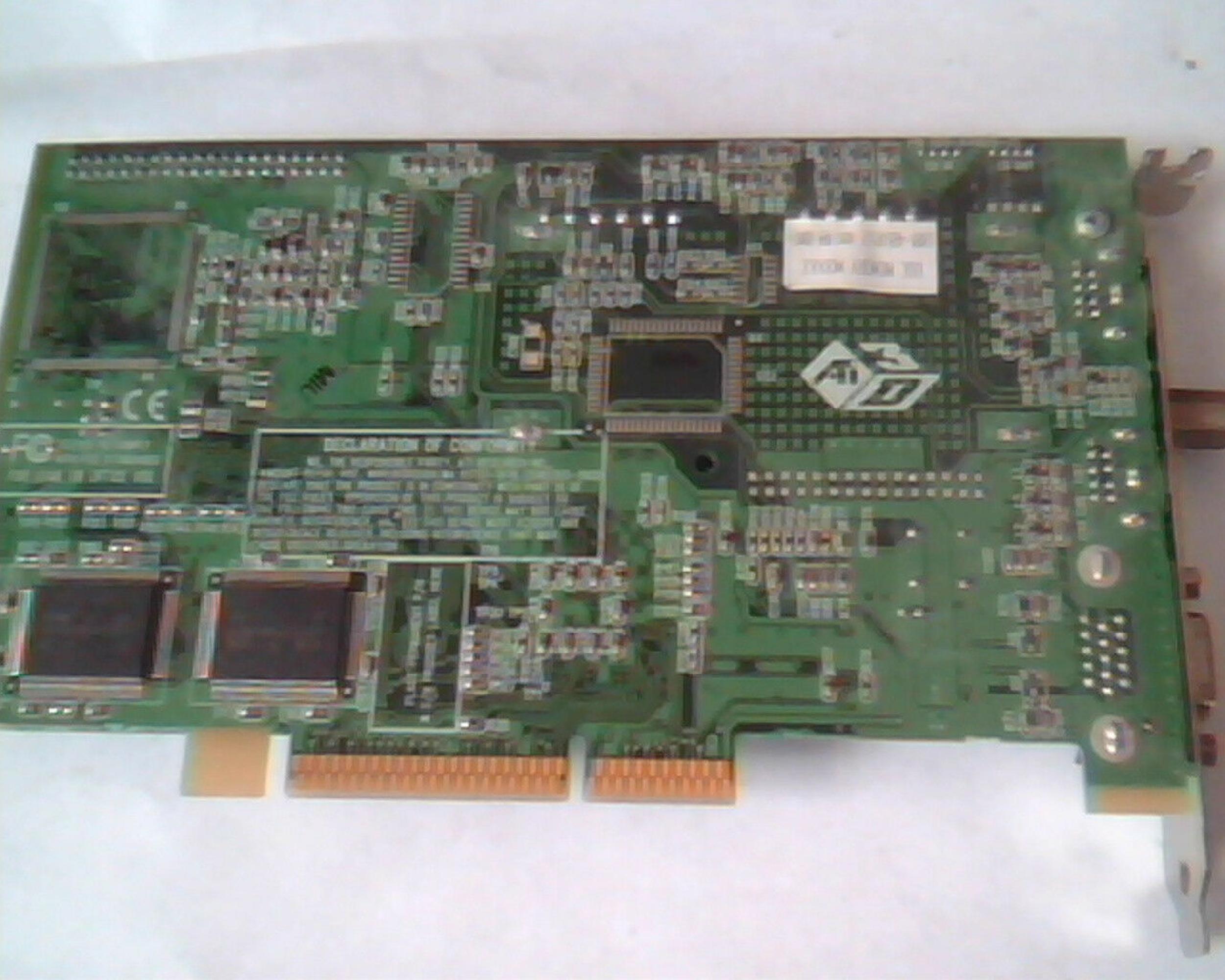 ATI 100-401012 TV CAPTURE CARD 8MB AGP VIDEO CARD WITH VGA OUTPUT