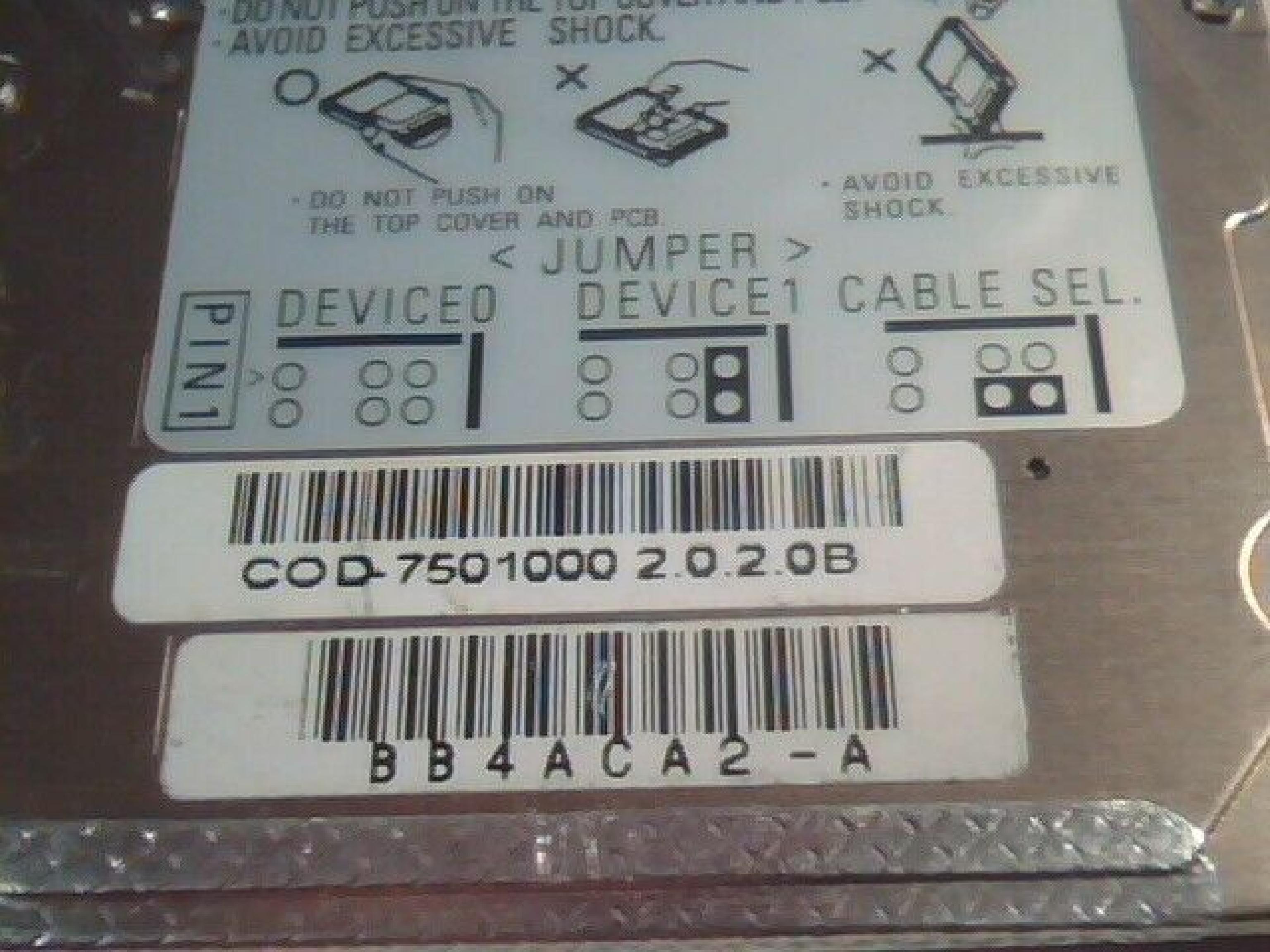 FUJITSU CA05311-B020 3.2GB ATA/IDE 2.5 INCH LAPTOP HARD DRIVE IDE 9.5MM 4200RPM