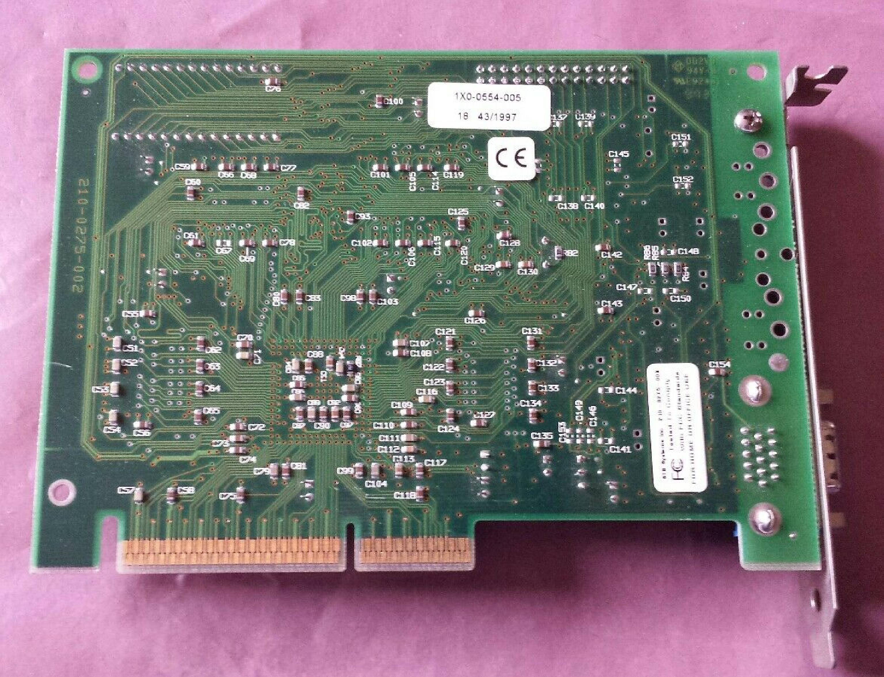 STB SYSTEMS INC 1X0-0554-005 4MB AGP VIDEO CARD WITH VGA OUTPUT