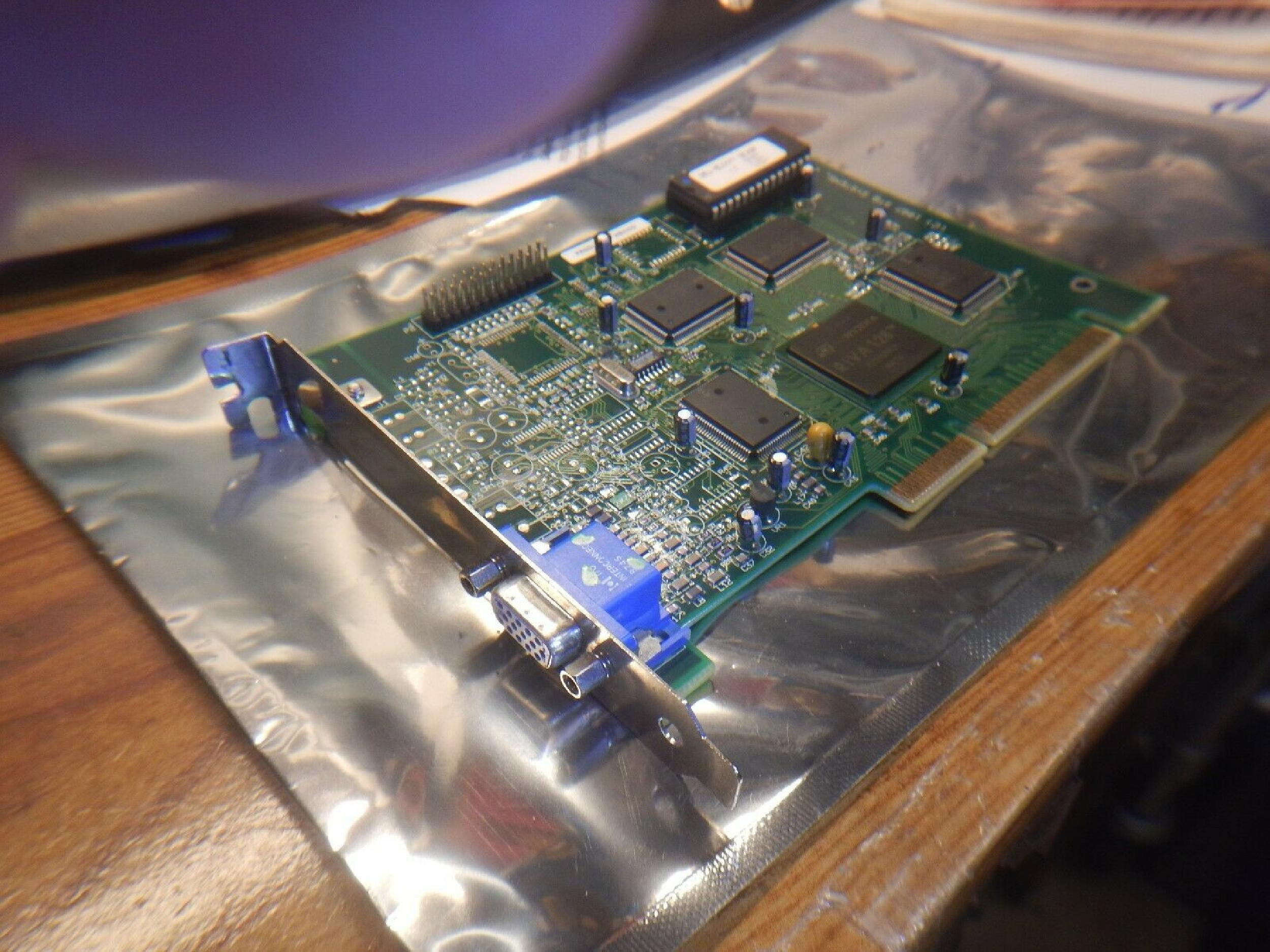 STB SYSTEMS INC 90727 4MB AGP VIDEO CARD WITH VGA OUTPUT VELOCITY 128 NO/TV