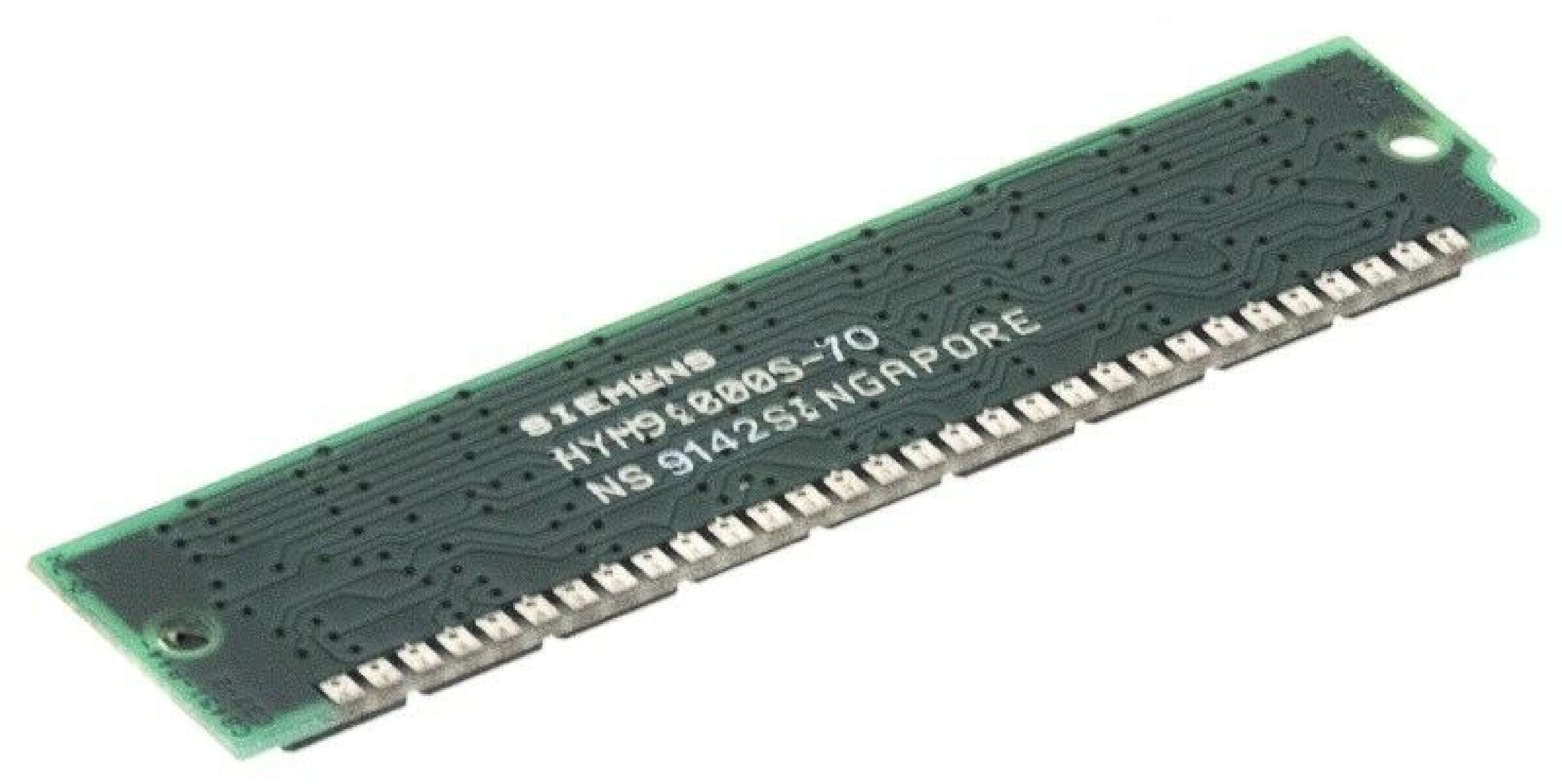 SIEMENS HYM91000S-70 30 PIN SIMM 9 CHIP