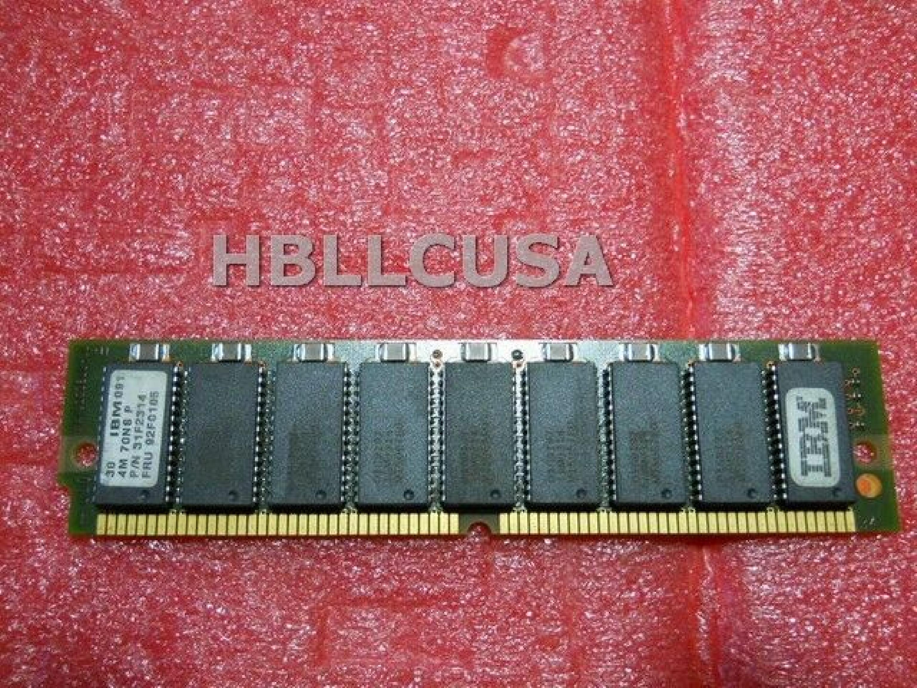 IBM 92F0105 72 PIN SIMM 12 CHIP PS/2 4MB 70NS 72PIN