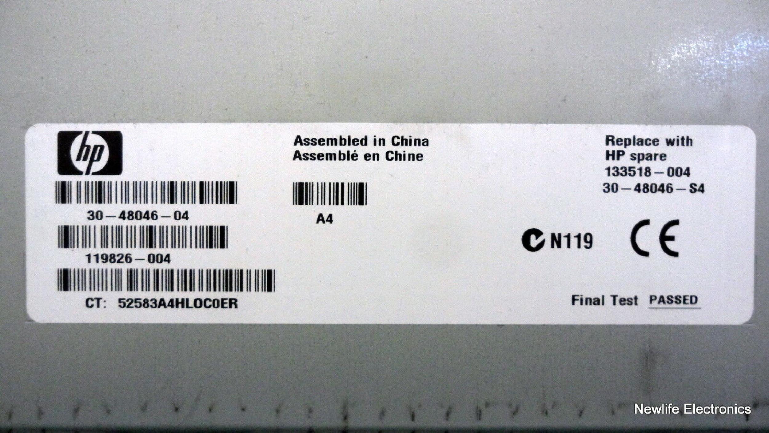 COMPAQ / HEWLETT PACKARD / HP 70-40019-01 SCSI DRIVE BAY WITH POWER SUPPLIES