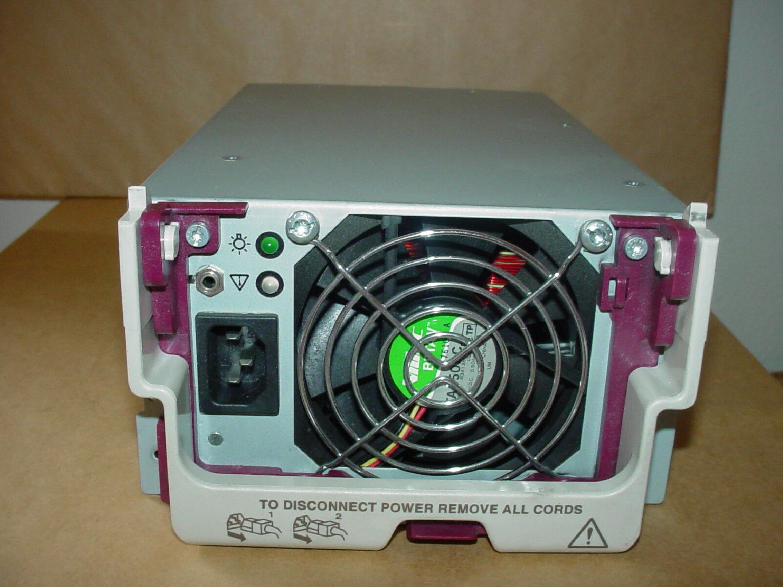 COMPAQ / HEWLETT PACKARD / HP 224208-002 350W POWER SUPPLY HOT SWAP