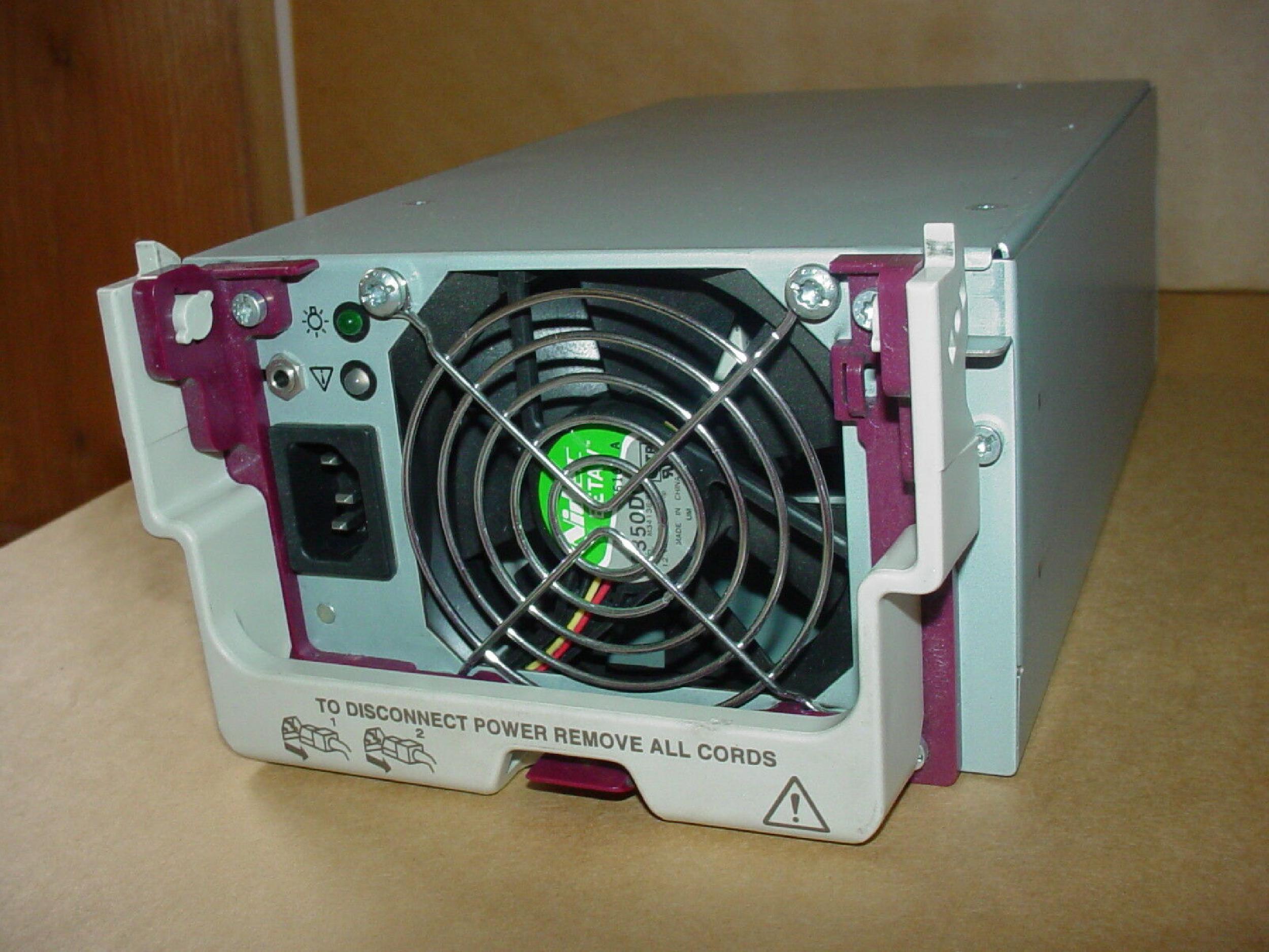 COMPAQ / HEWLETT PACKARD / HP 224208-002 350W POWER SUPPLY HOT SWAP