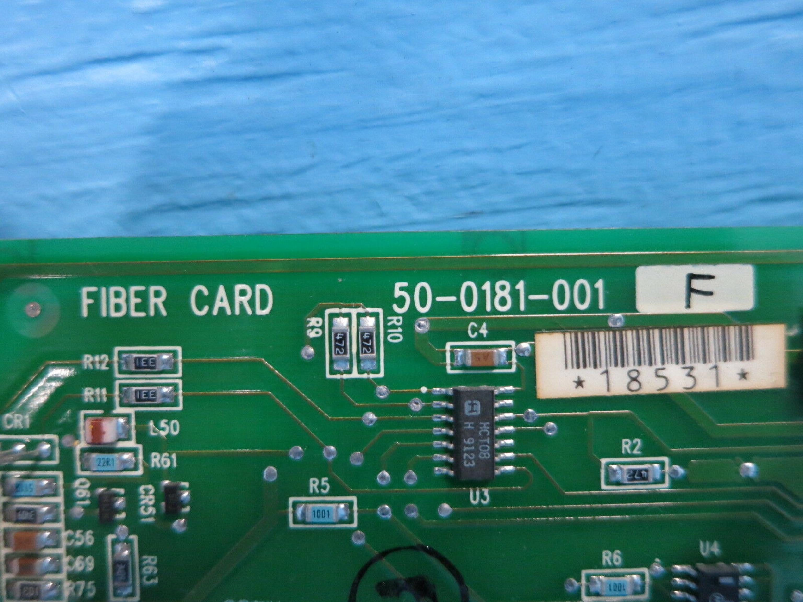 RAYLAN / AMP / TYCO / TYCO 50-0181-001 FIBER INTERFACE FINGER CARD