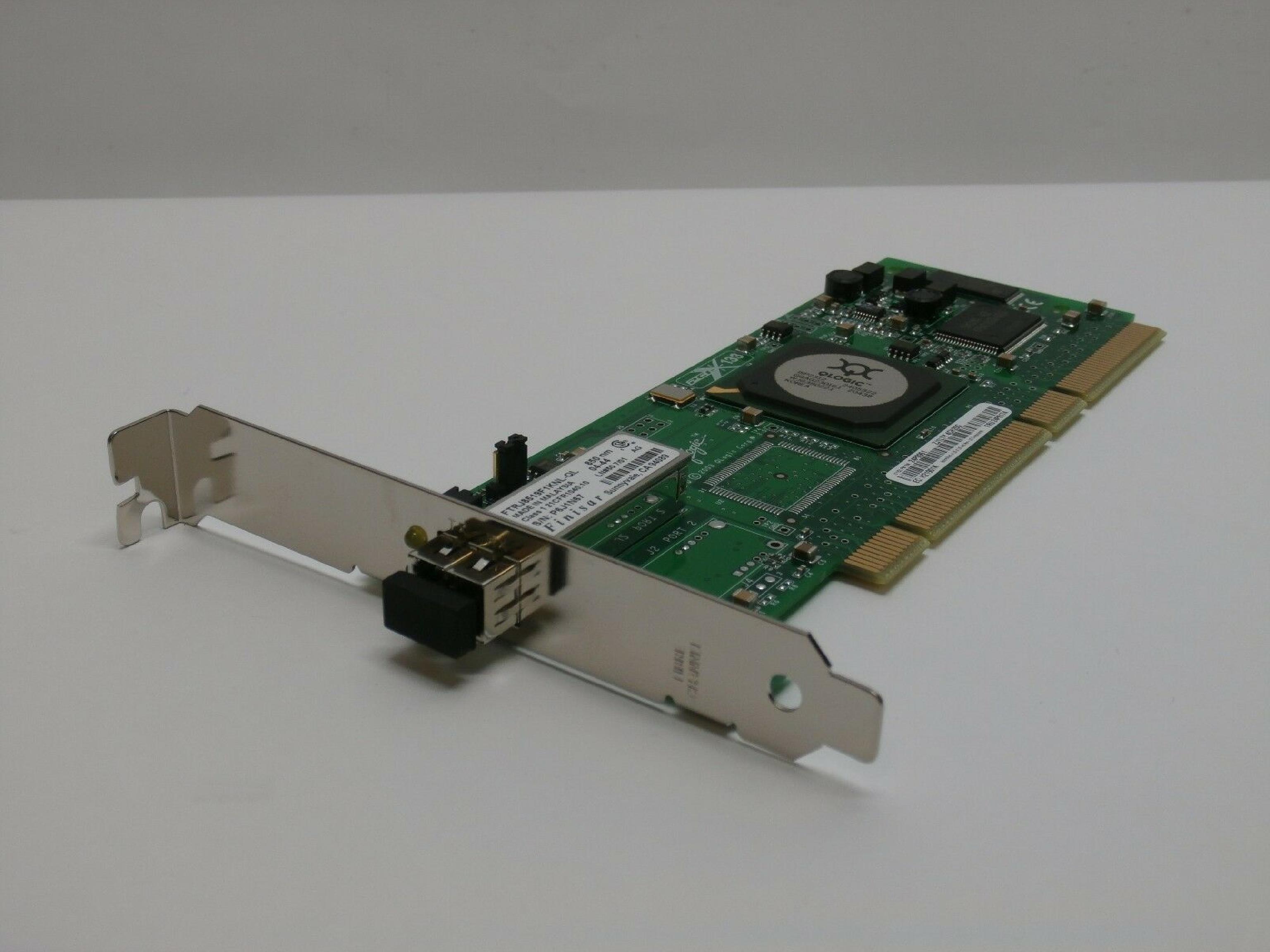 QLOGIC 24P8174 TOTALSTORAGE 2GB SINGLE PORT FC 133 HOST AD PCI-X FIBRE CARD