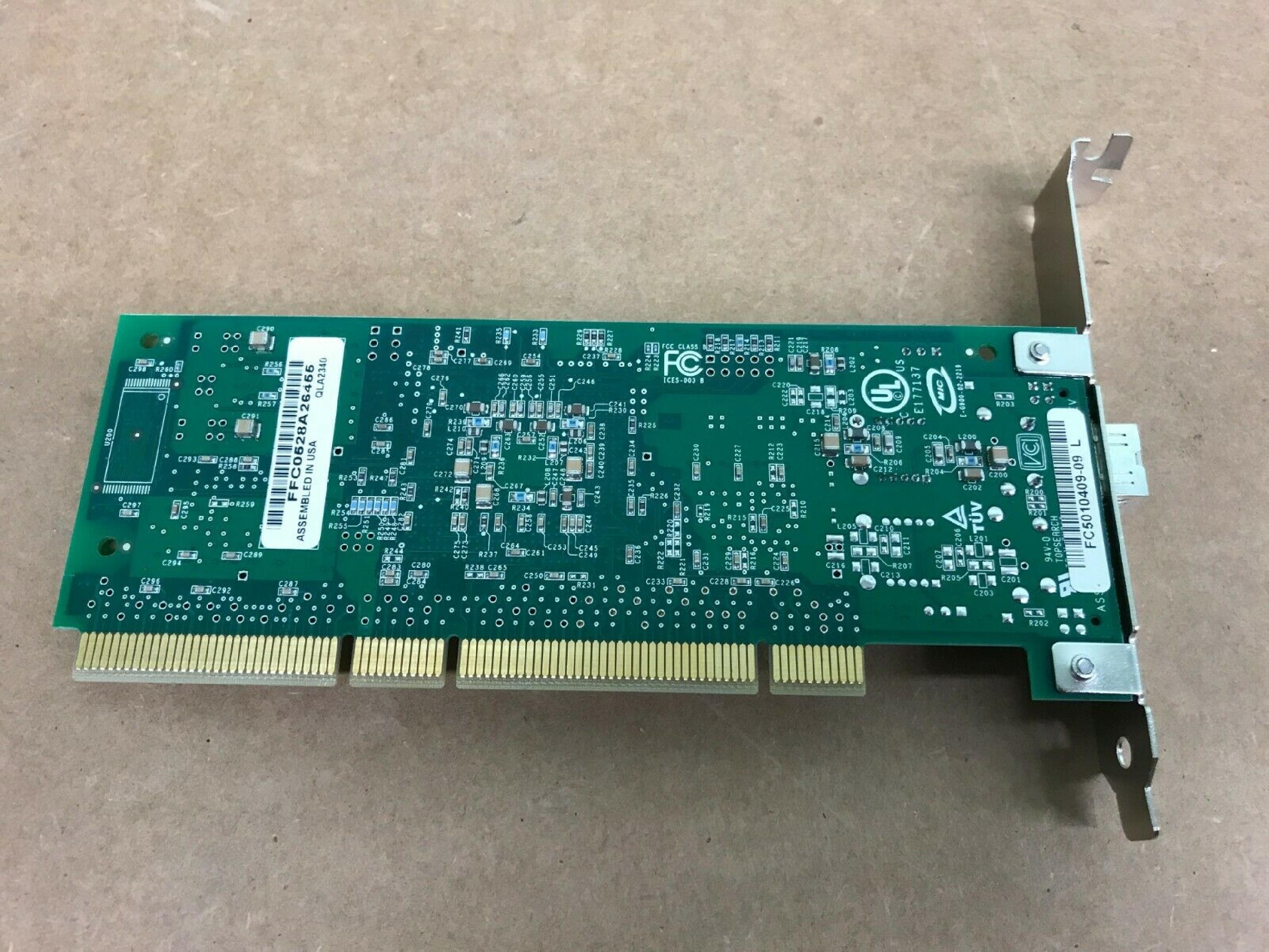 QLOGIC QLA2340 TOTALSTORAGE 2GB SINGLE PORT FC 133 HOST AD PCI-X FIBRE CARD