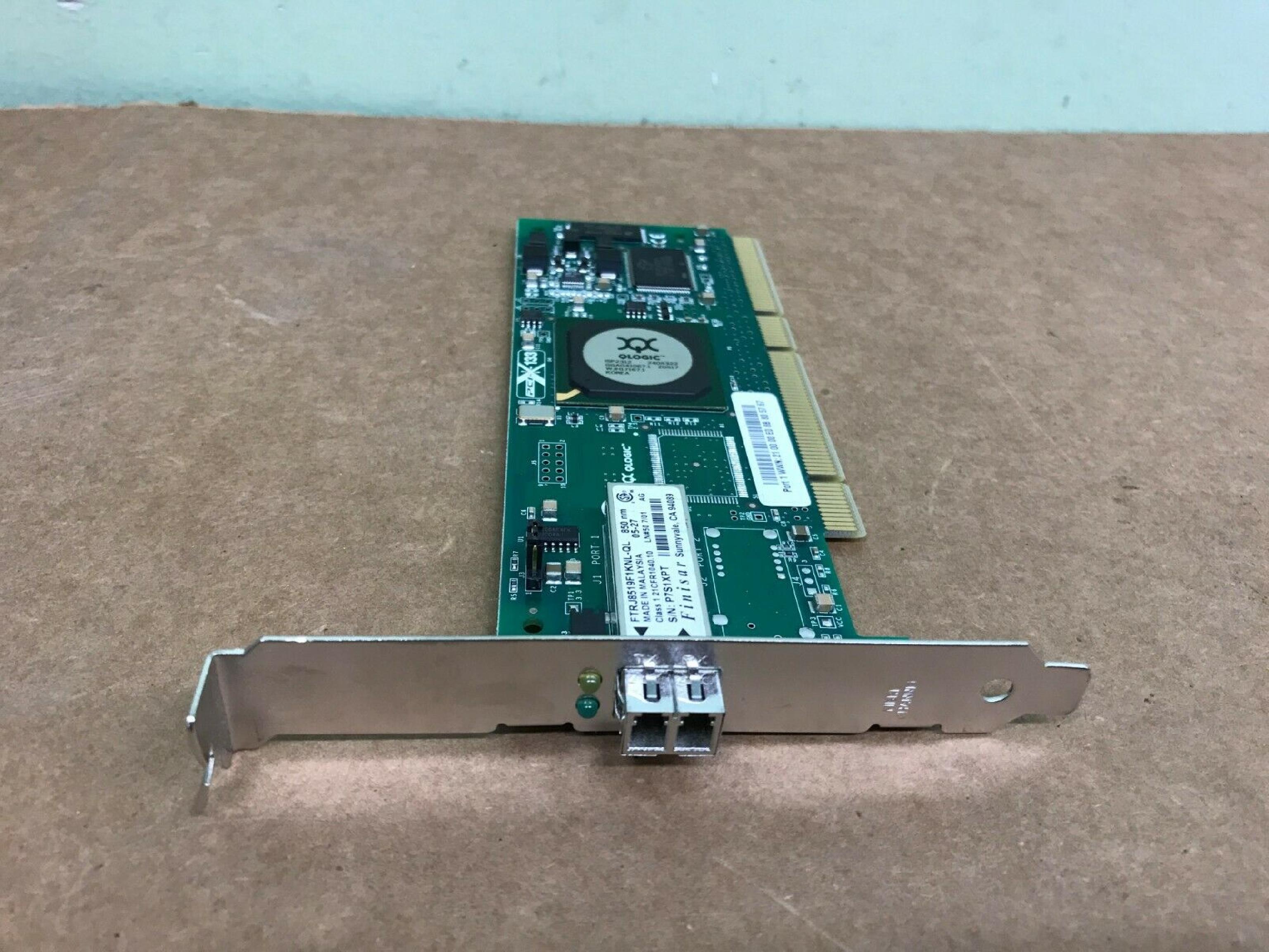 QLOGIC QLA2340 TOTALSTORAGE 2GB SINGLE PORT FC 133 HOST AD PCI-X FIBRE CARD