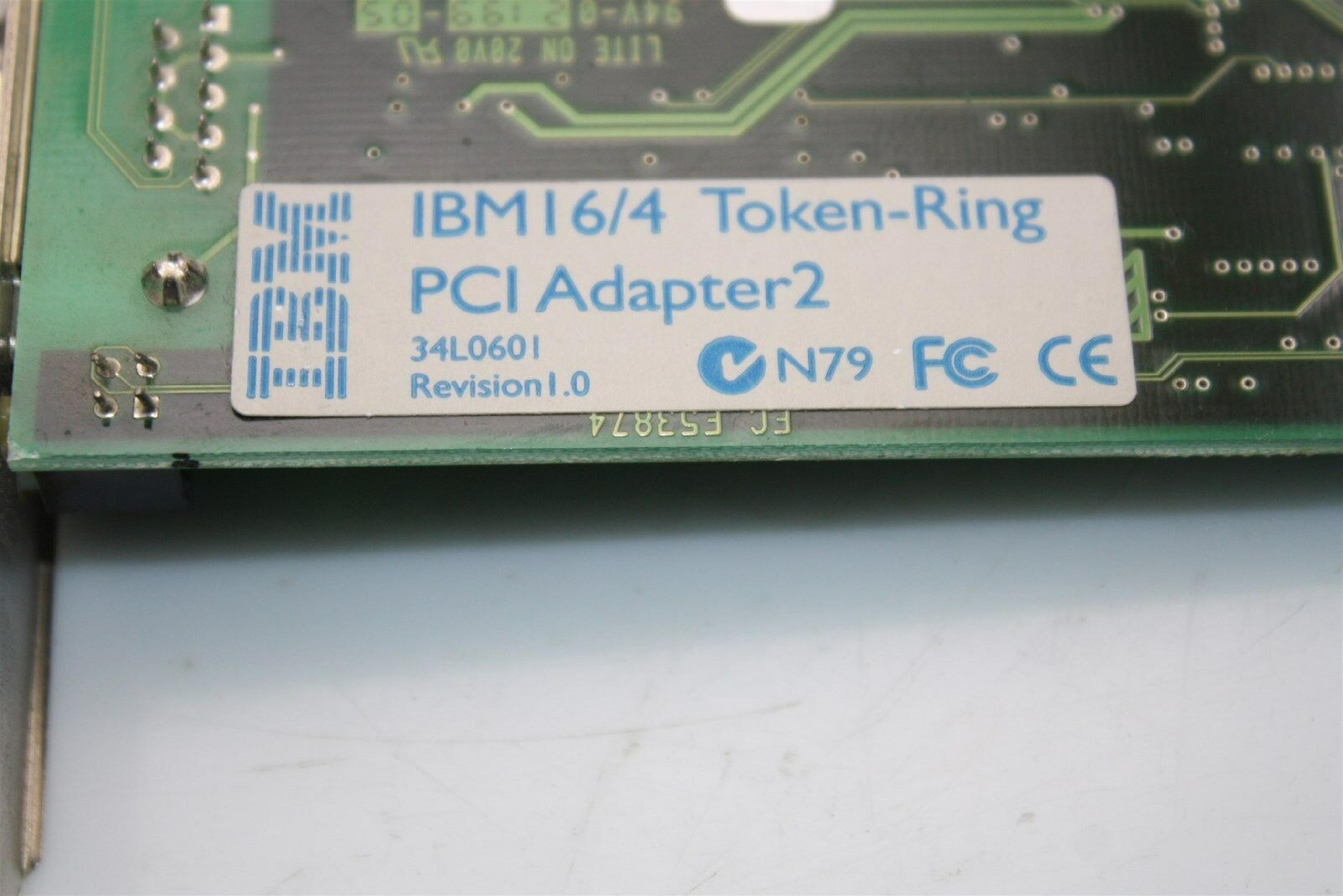 IBM 34L0601 16/4 PCI TOKEN RING ADAPTER