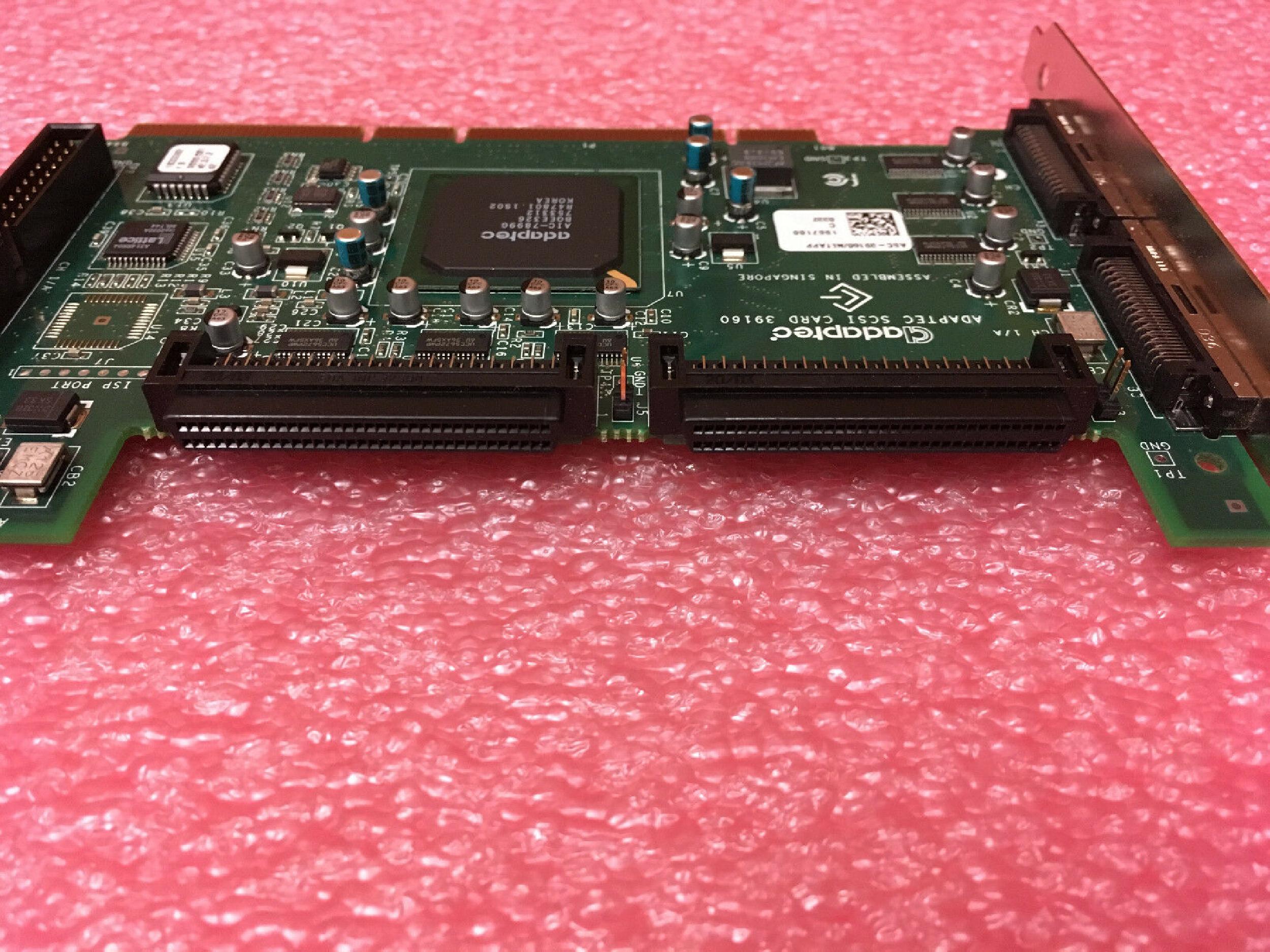ADAPTEC 111-00024 64 BIT DUAL CHANNEL SCSI U160 CONTROLLER