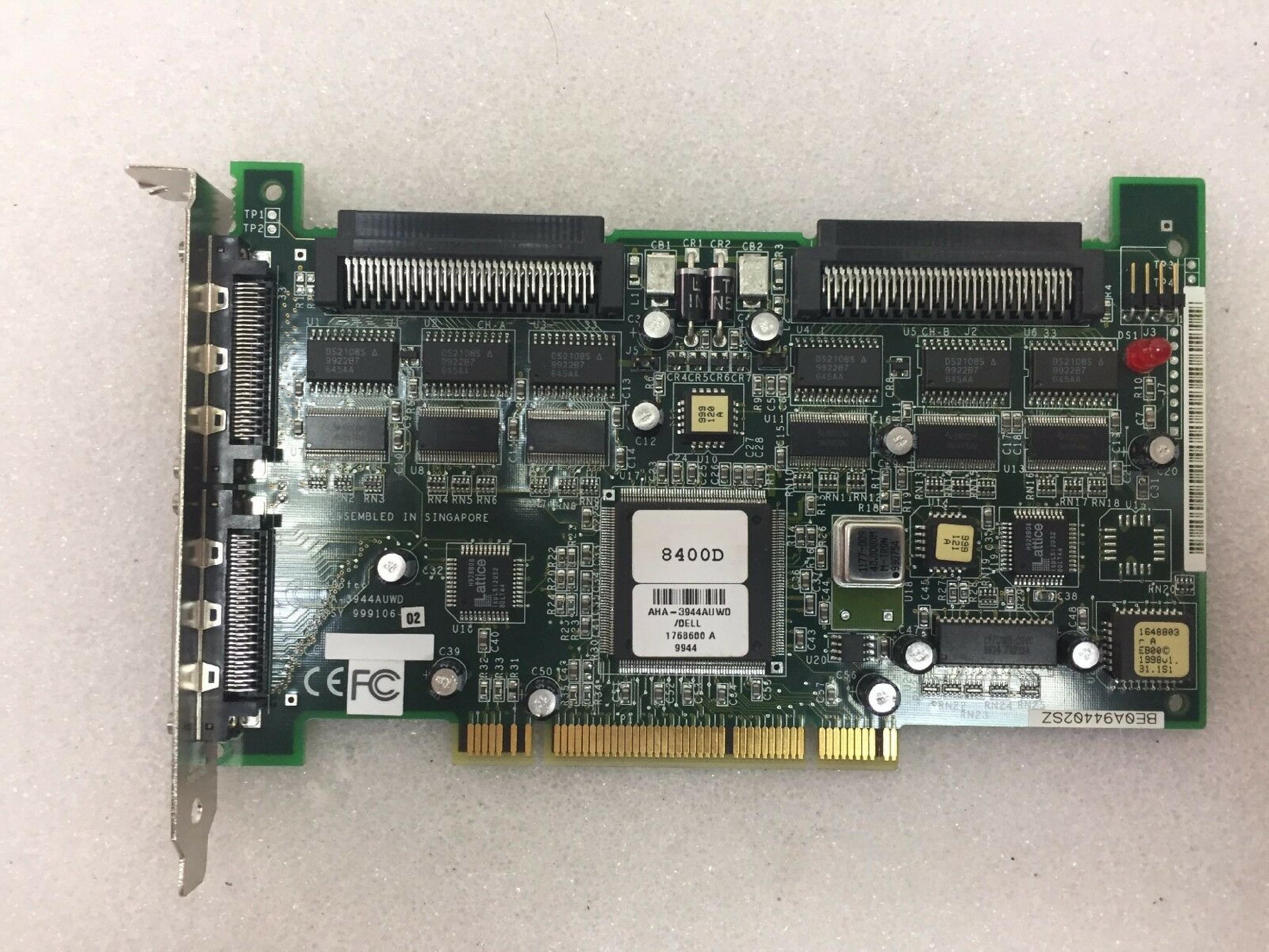 ADAPTEC AHA-3944AUWD/DELL PCI DIFFERENTIAL SCSI CONTROLLER