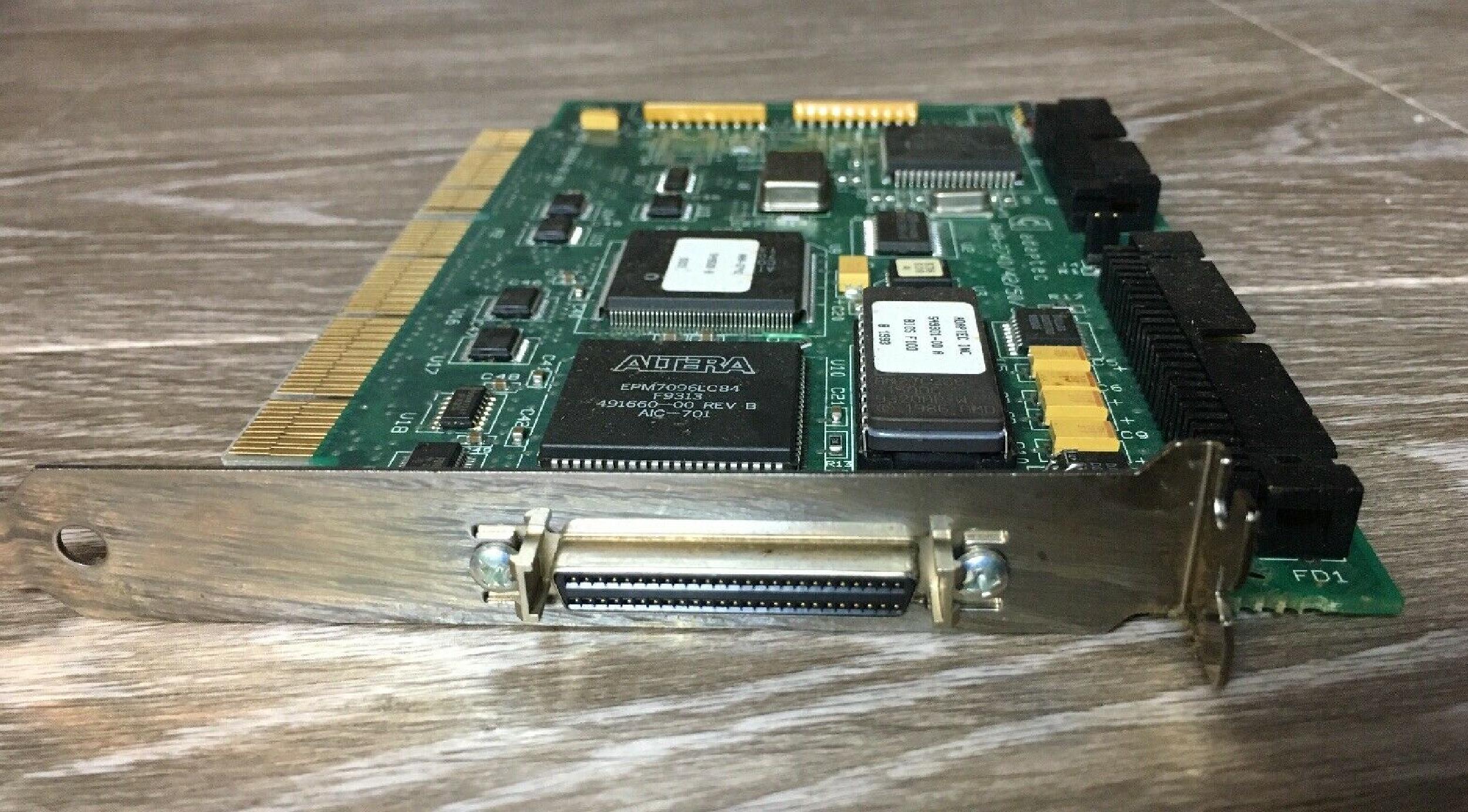 ADAPTEC AHA-2740/42/50/52 HIGHLY INTEGRATED EISA-TO-FAST SCSI HOST ADAPTER EISA BUSMASTER