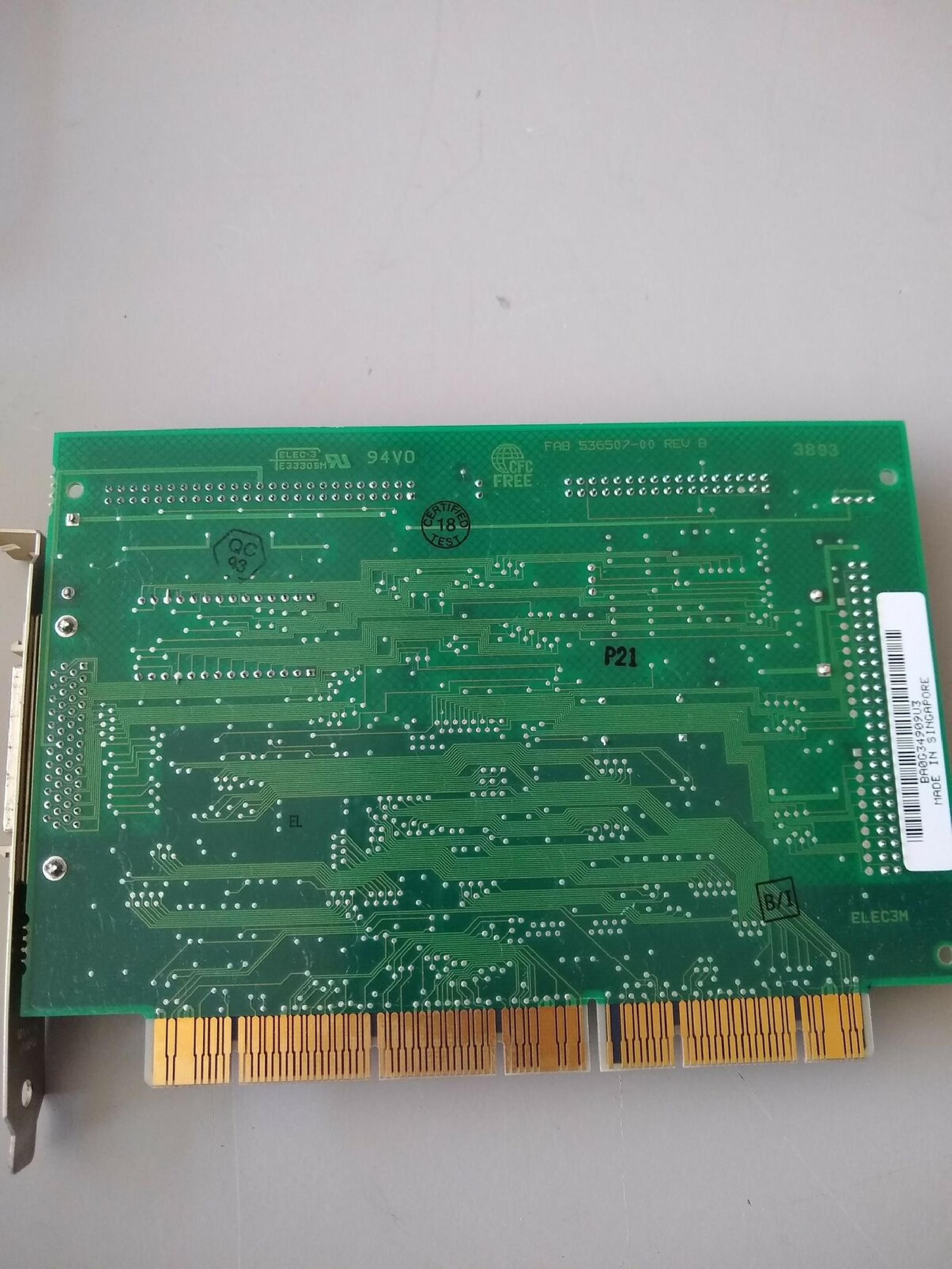 ADAPTEC AHA-2740/42/50/52 HIGHLY INTEGRATED EISA-TO-FAST SCSI HOST ADAPTER EISA BUSMASTER