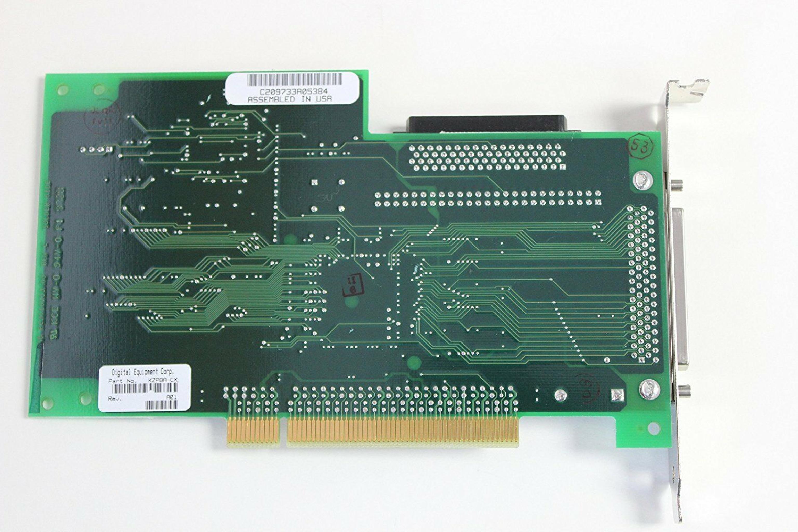 QLOGIC / DEC / DIGITAL EQUIPMENT CORPORATION KZPBA-CX SCSI CONTROLLER 68PIN AND 50PIN PCI ULTRA WIDE SE