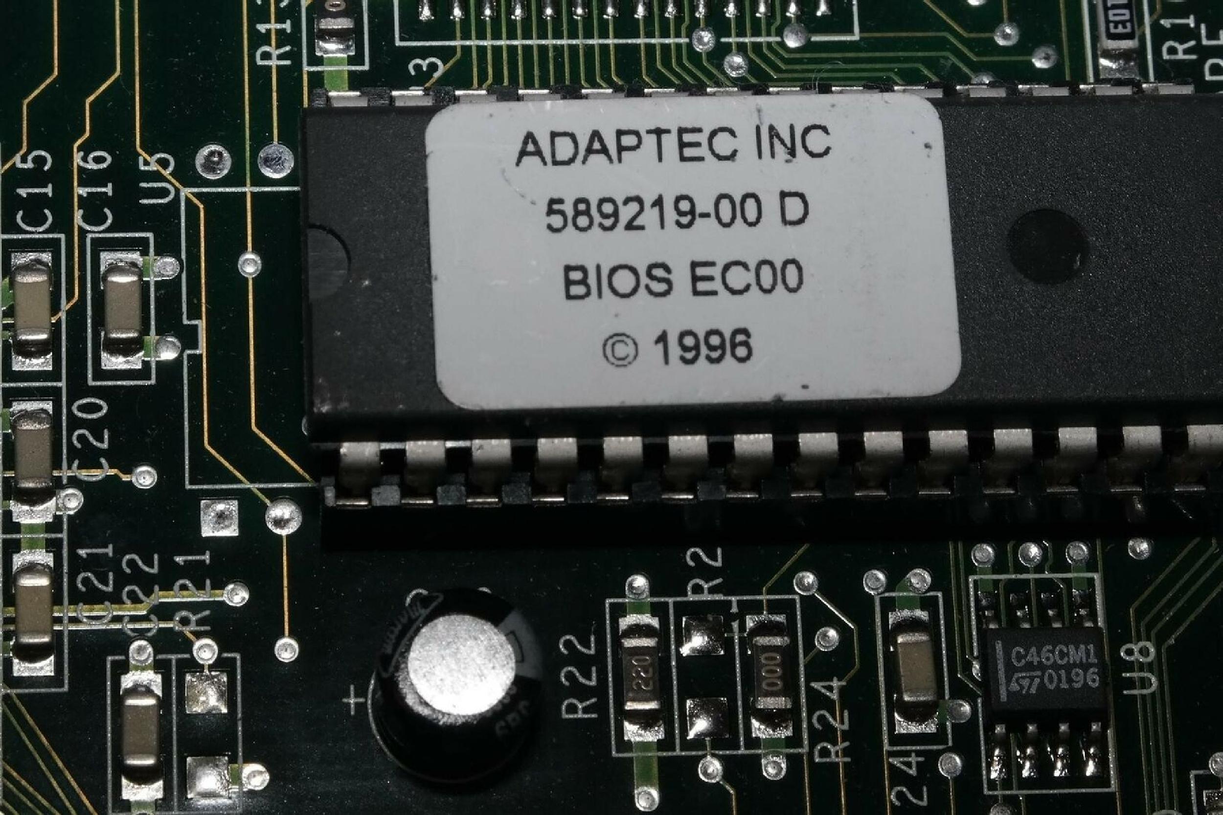 ADAPTEC 916507-00 PCI SCSI CONTROLLER BUSMASTERING