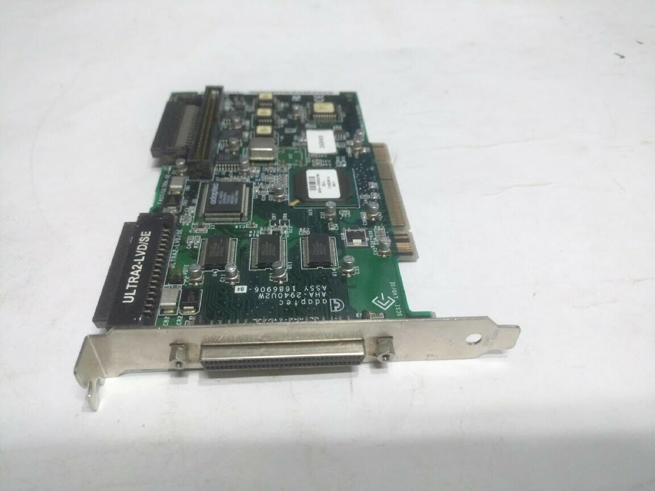 ADAPTEC 1686906-04 PCI ULTRA2 LVD/SE SCSI CONTROLLER