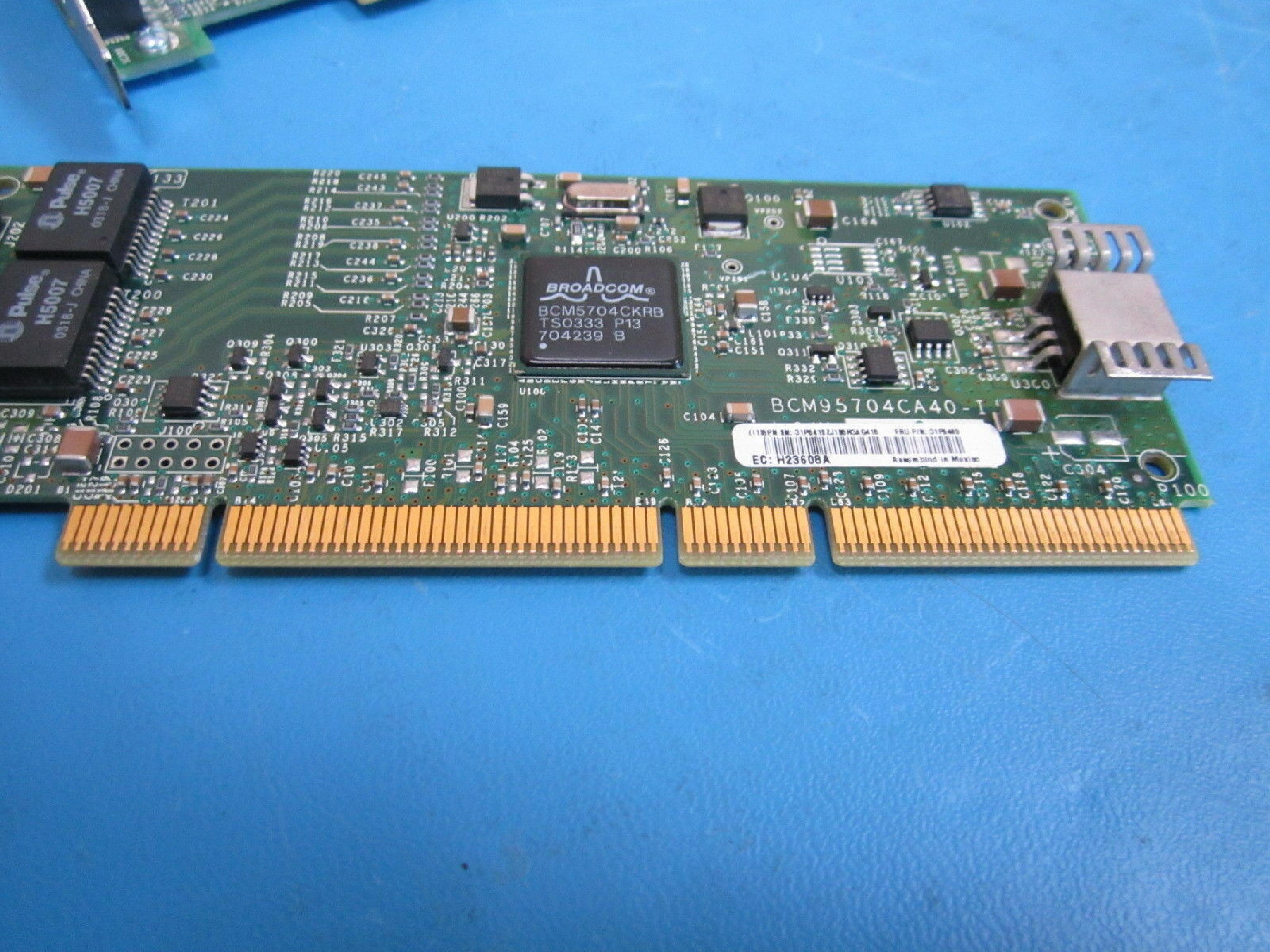 BROADCOM 31P6489 NETXTREME 10/100/1000BASE-T DUAL PORT GIGABIT ETHERNET CONTROLLER