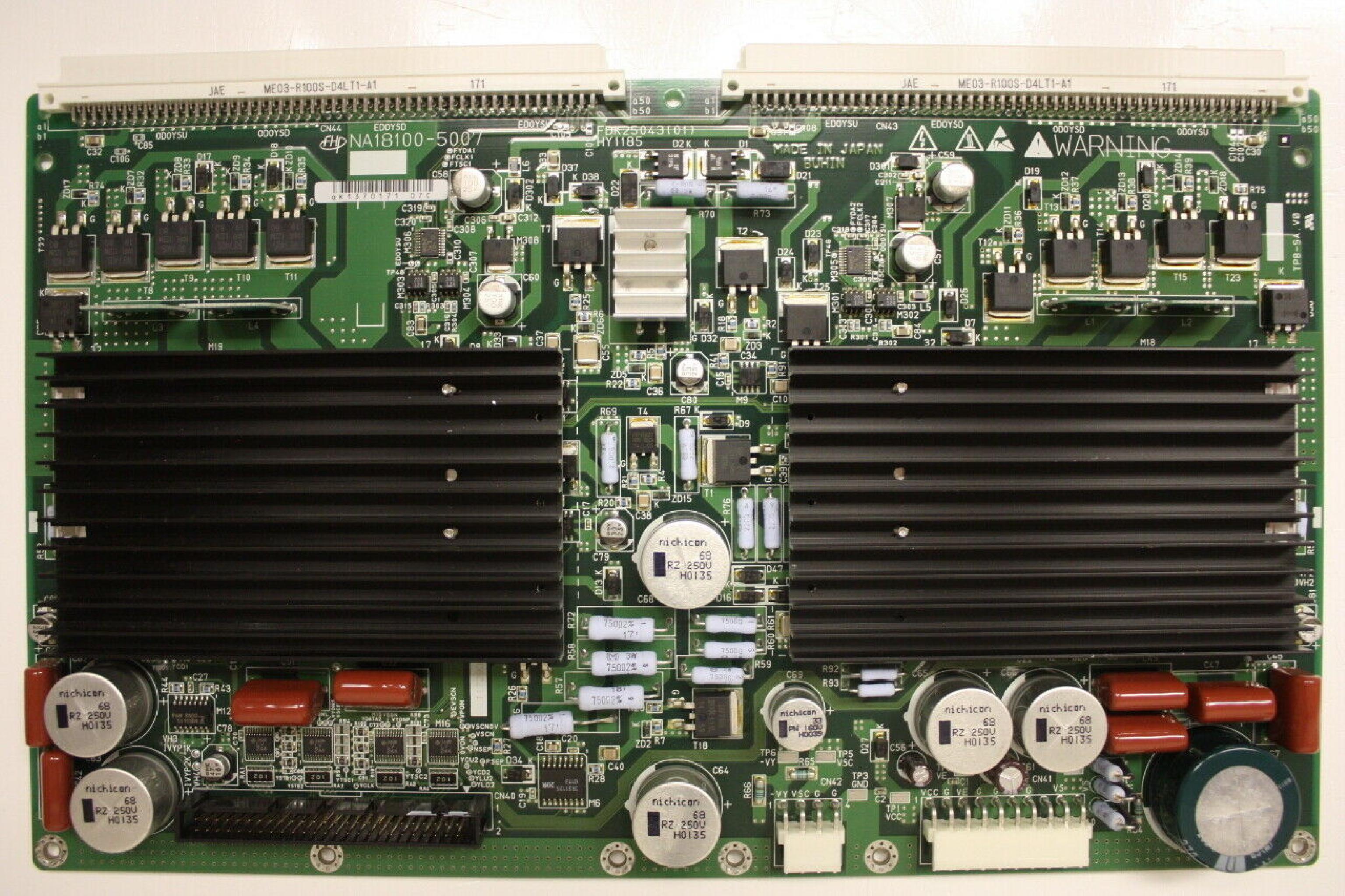 PHILIPS NA18100-5007 Y-SUSTAIN BOARD FOR PDS4209U-B 42 INCH PLASMA TV