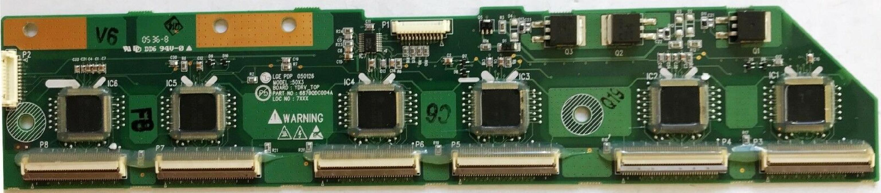 LG 6870QDC004A TOP BUFFER SCAN BOARD FOR FWD-50PX2 50 INCH LCD TV