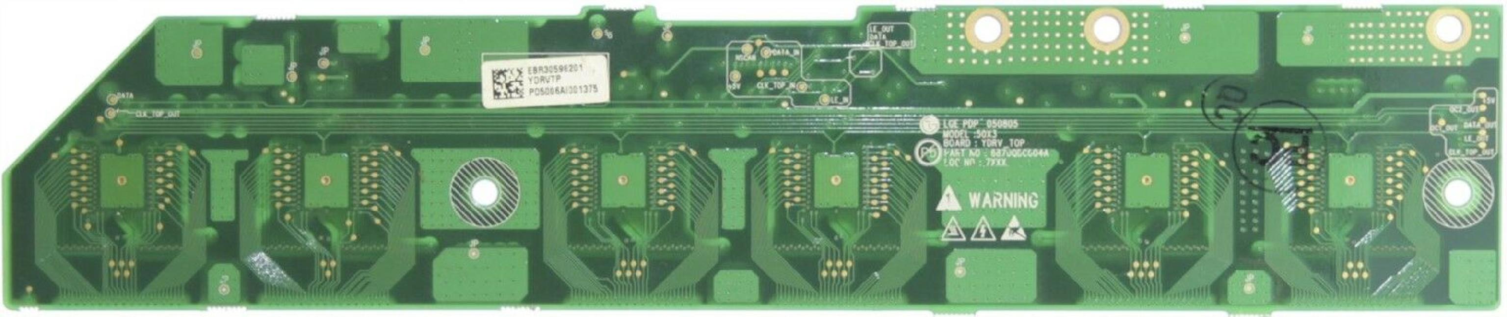 LG 6870QDC004A TOP BUFFER SCAN BOARD FOR FWD-50PX2 50 INCH LCD TV