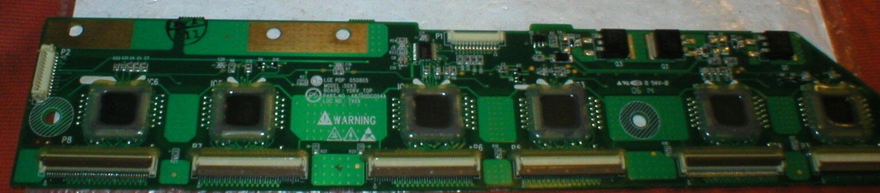 LG 6871QDH088A TOP BUFFER SCAN BOARD FOR FWD-50PX2 50 INCH LCD TV