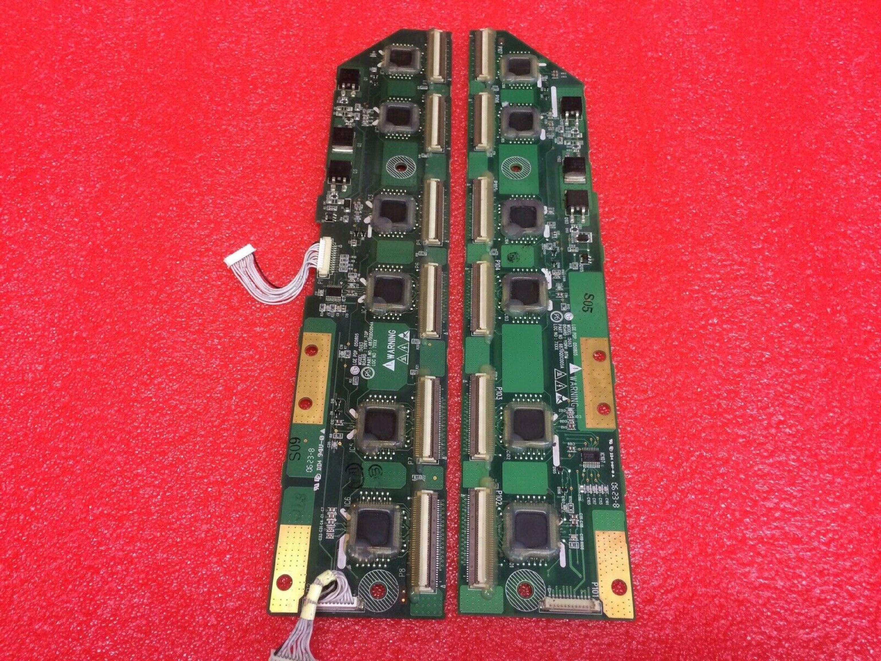 LG 6871QDH088A TOP BUFFER SCAN BOARD FOR FWD-50PX2 50 INCH LCD TV