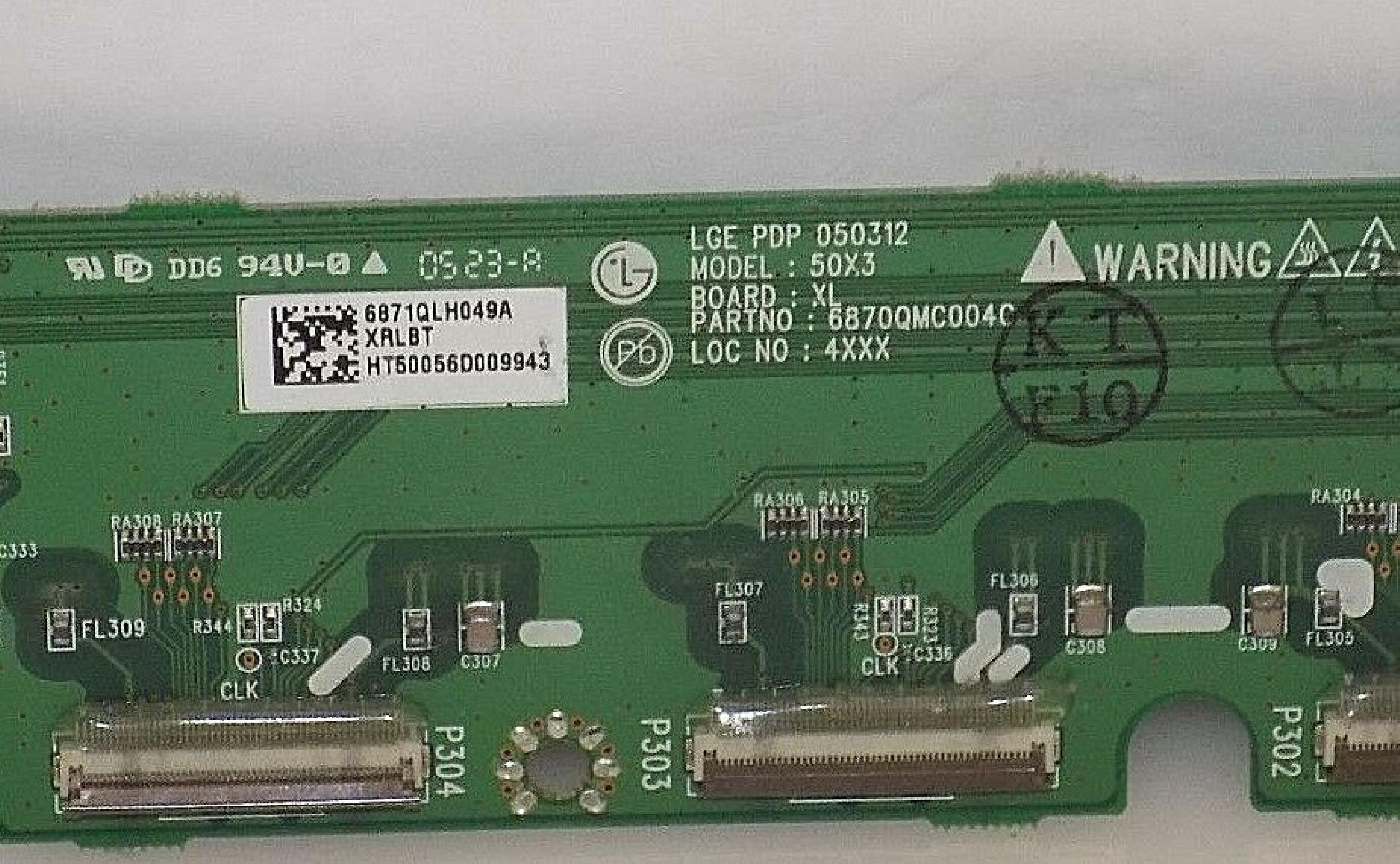 LG 6870QMC004C XRLBT XL PCB FOR FWD-50PX2 50 INCH LCD TV