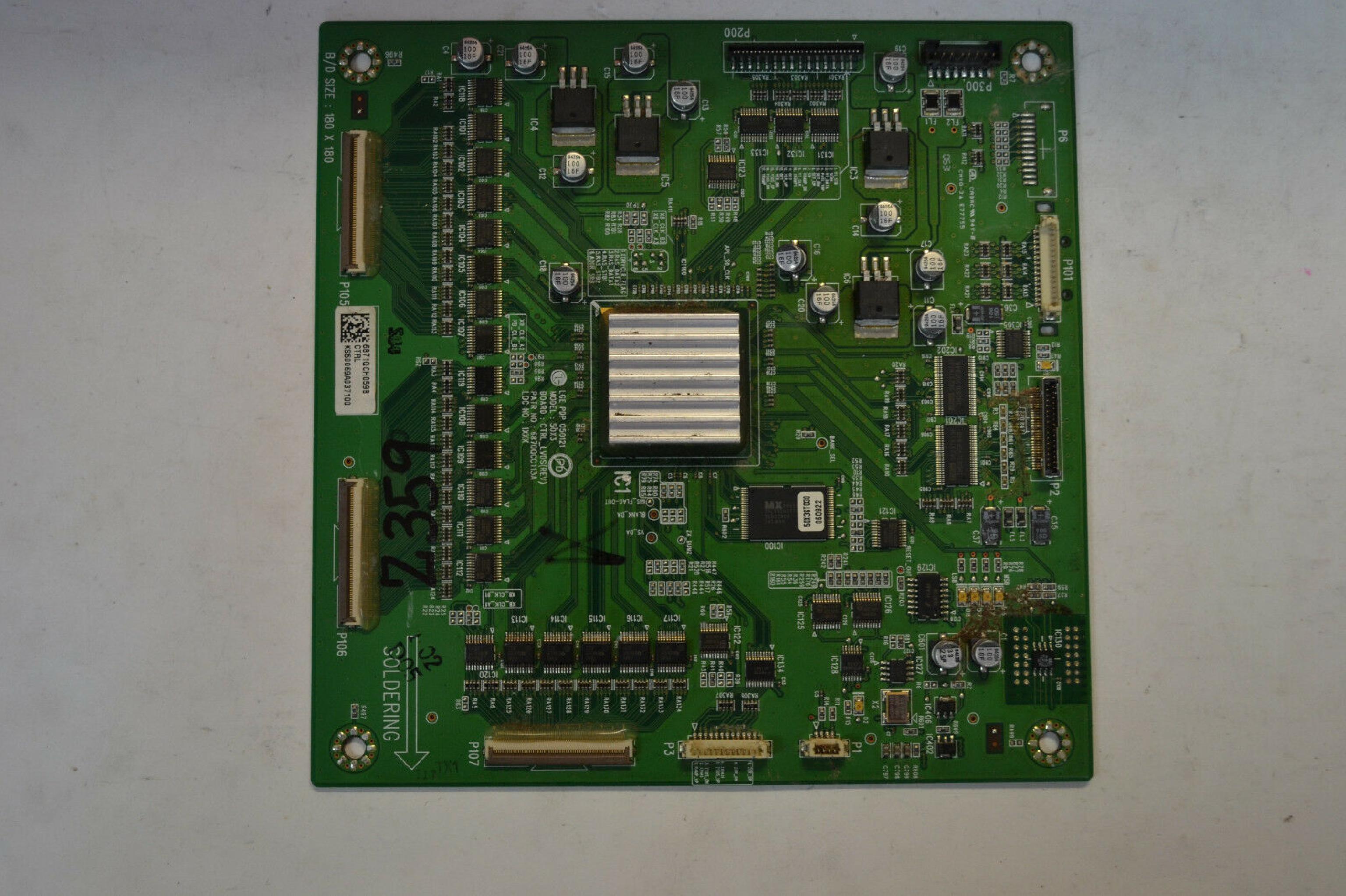 LG 6871QCH059B MAIN LOGIC CONTROL BOARD FOR FWD-50PX2 50 INCH LCD TV