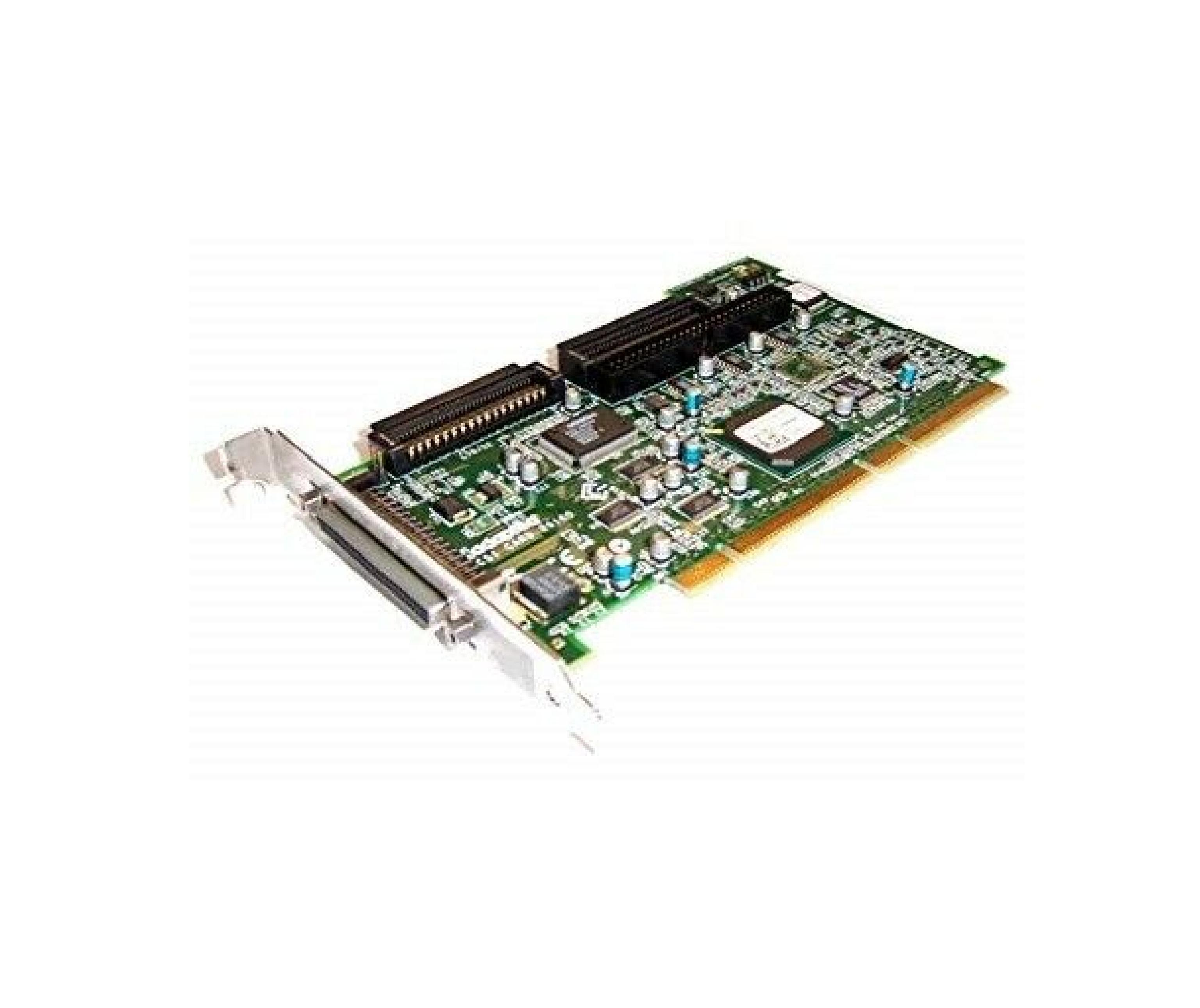 ADAPTEC ASC-29160 PCI SCSI WITH EXTERNAL 68PIN LVD SE, INTERNAL SE 50 PIN IDC