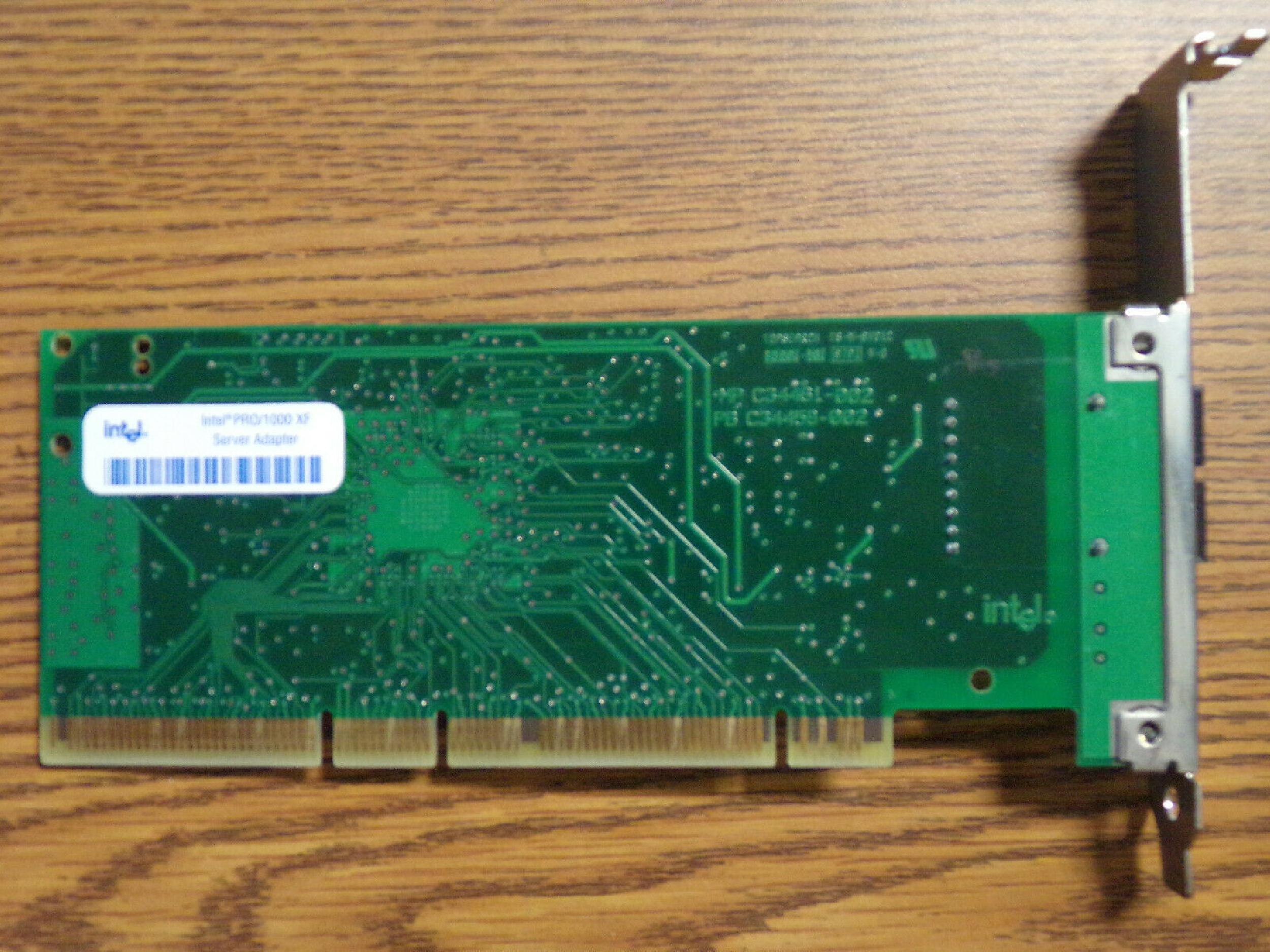 INTEL A50484-009 PRO / 1000 XF SERVER ADAPTER FIBER CARD