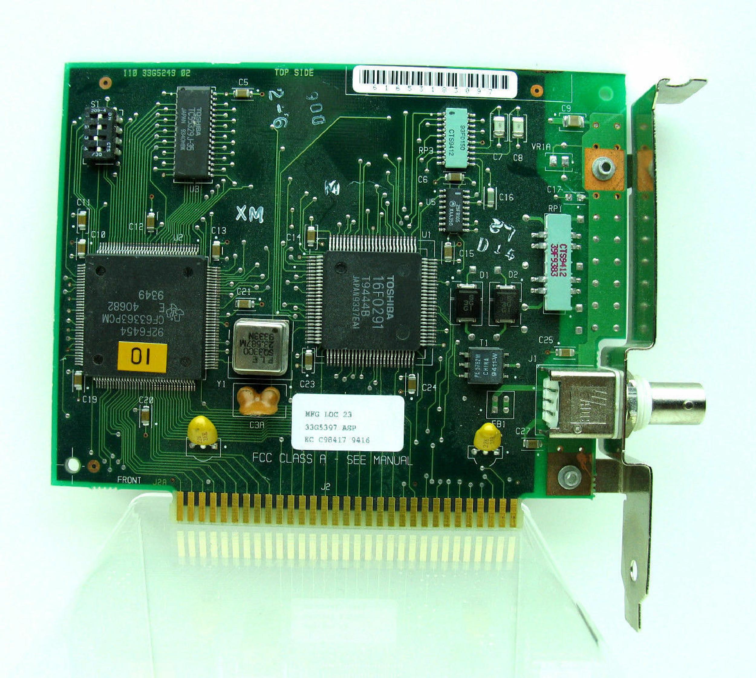IBM 33G5397 EMULATION ADAPTER 3279/79 ISA / SHORT