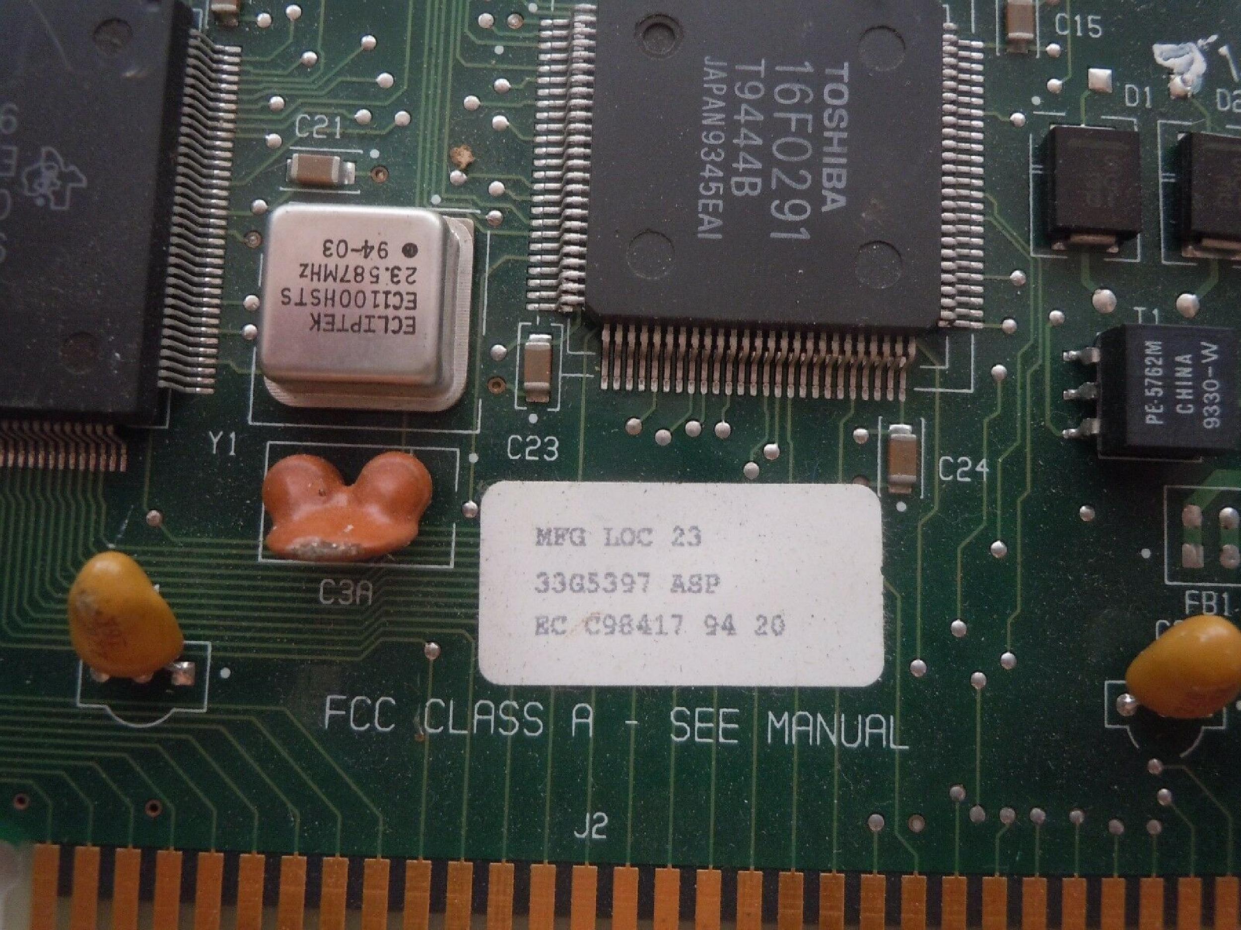 IBM 33G5397 EMULATION ADAPTER 3279/79 ISA / SHORT