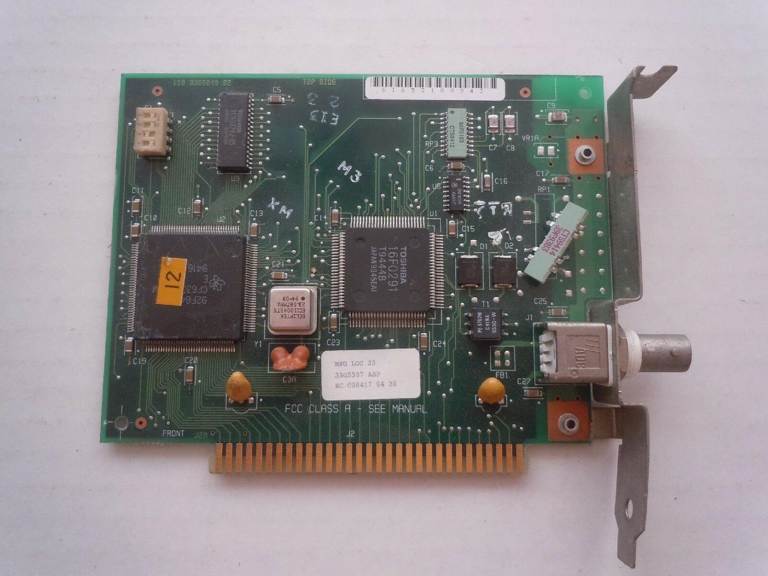 IBM 33G5397 EMULATION ADAPTER 3279/79 ISA / SHORT