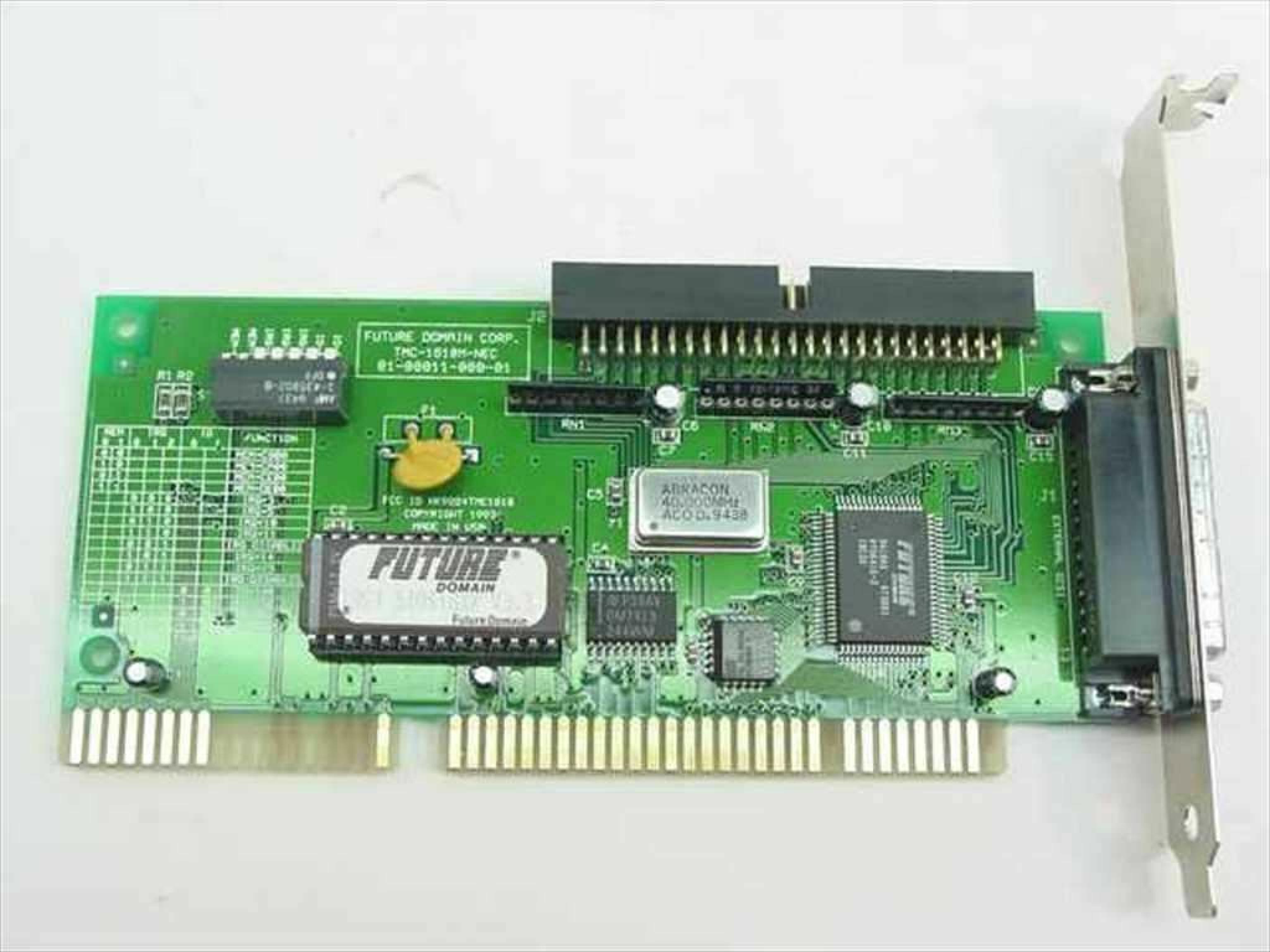 NEC TMC-1610M-NEC 16-BIT AT SCSI 50-PIN INTERFACE CARD