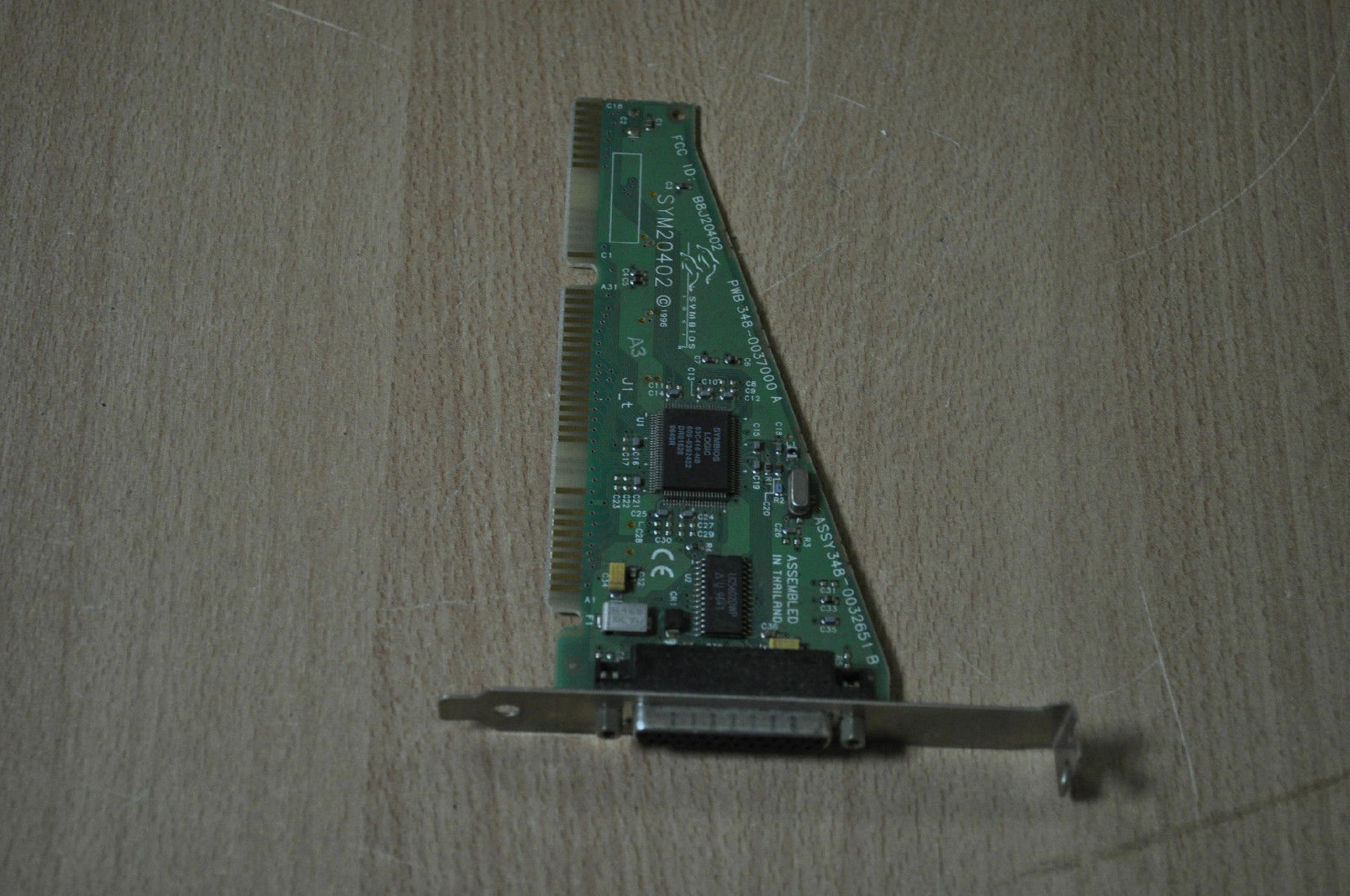 SYMBIOS LOGIC 348-0032651 16-BIT SCSI CONTROLLER CARD