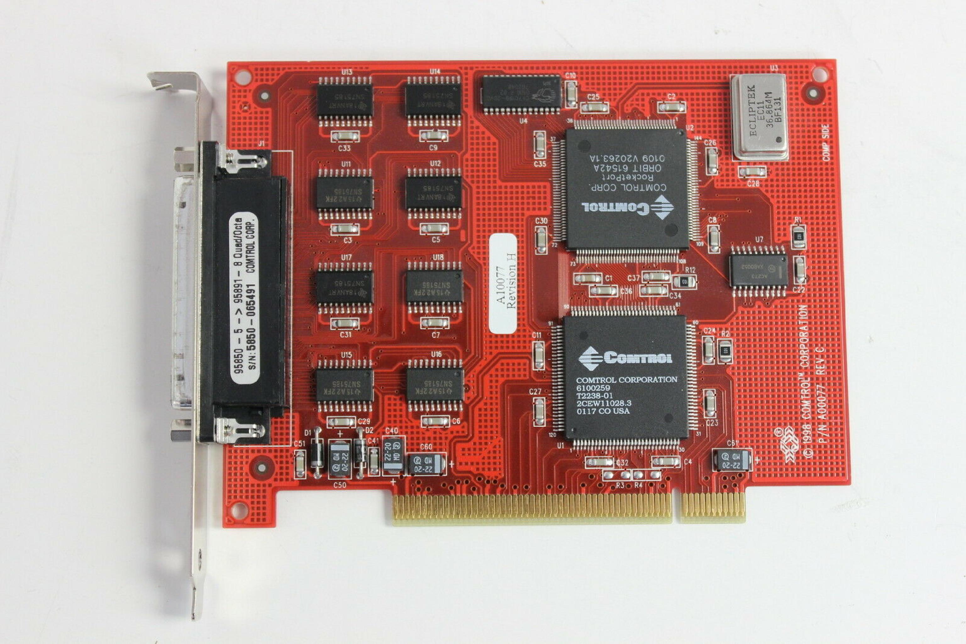 COMTROL 95850-5 ROCKPORT PCI BOARD