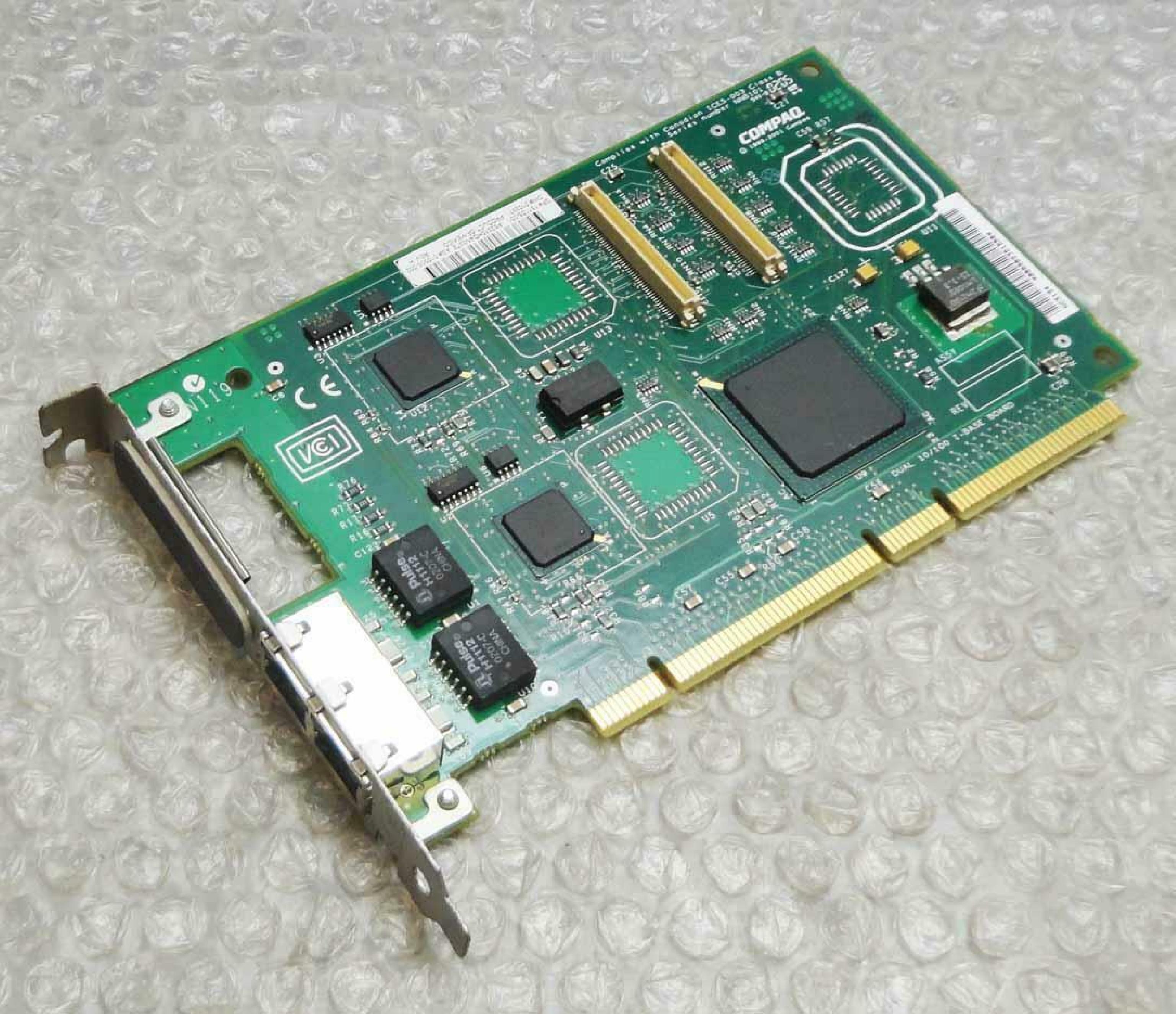 COMPAQ / HEWLETT PACKARD / HP 010555-002 PCI DUAL 10/100 PCI NETWORK CARD