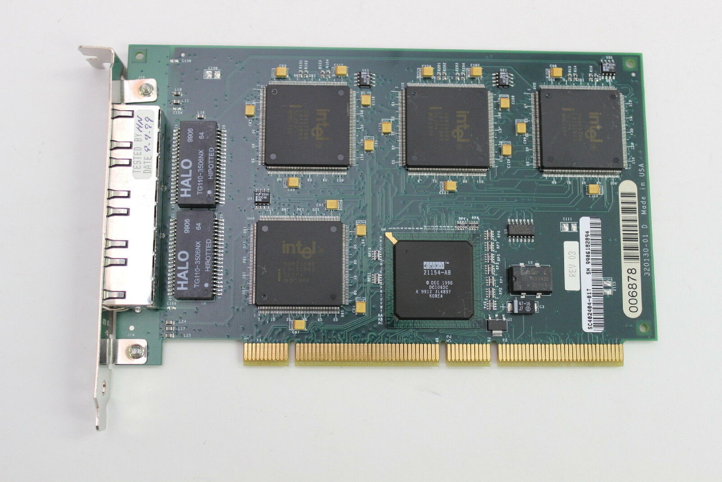 CISCO SYSTEMS SC402404-01T 4 PORT ETHERNET CARD