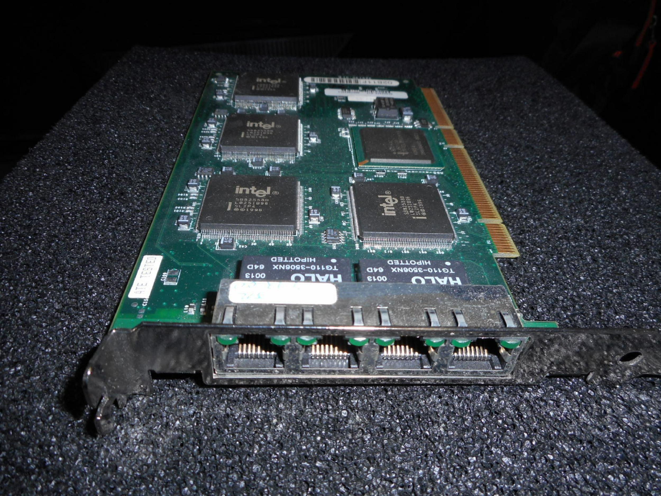 CISCO SYSTEMS SC402404-01T 4 PORT ETHERNET CARD