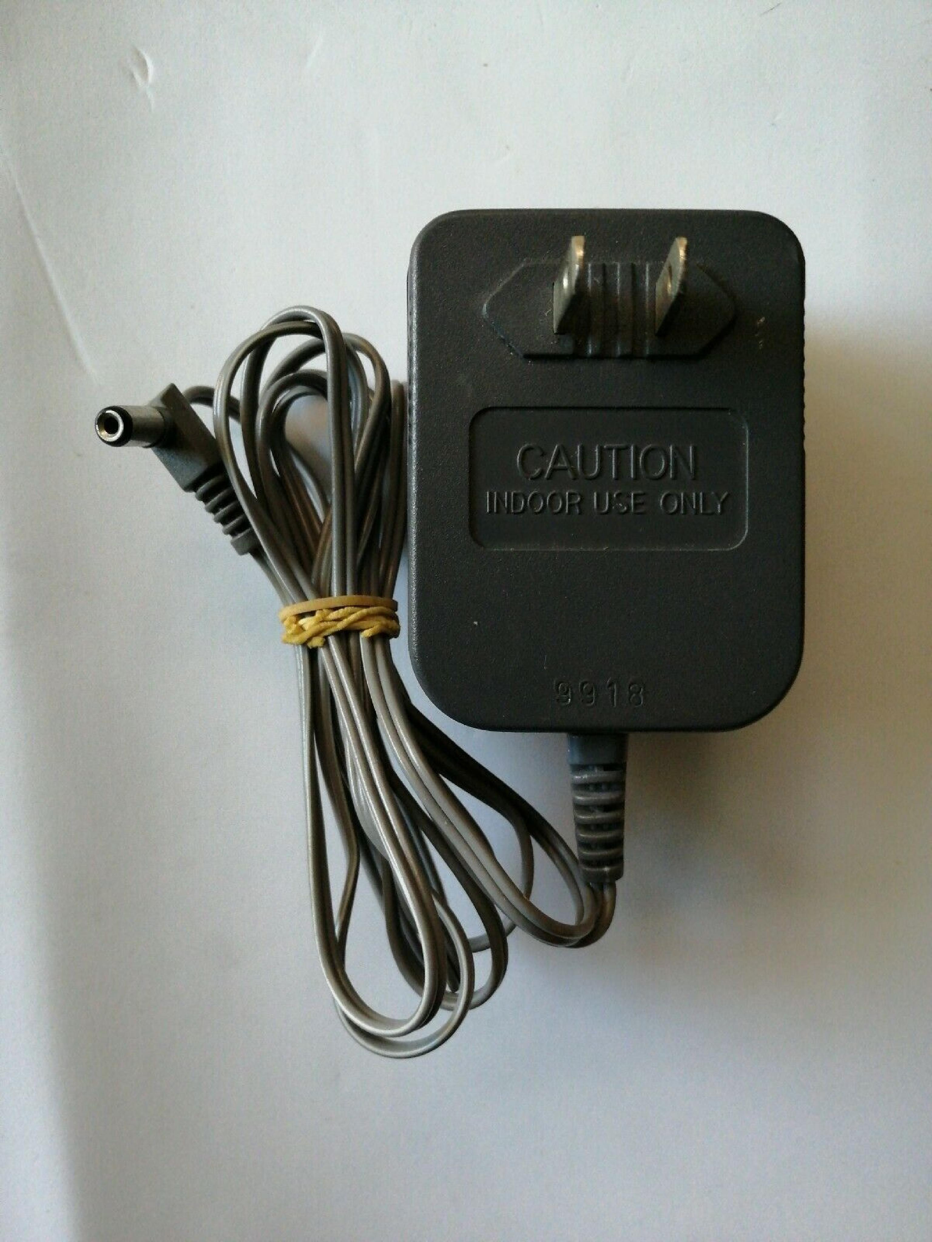 PANASONIC PQLV1 9V DC 500MA AC ADAPTER WITH BARREL CONNECTOR CUT WIRE