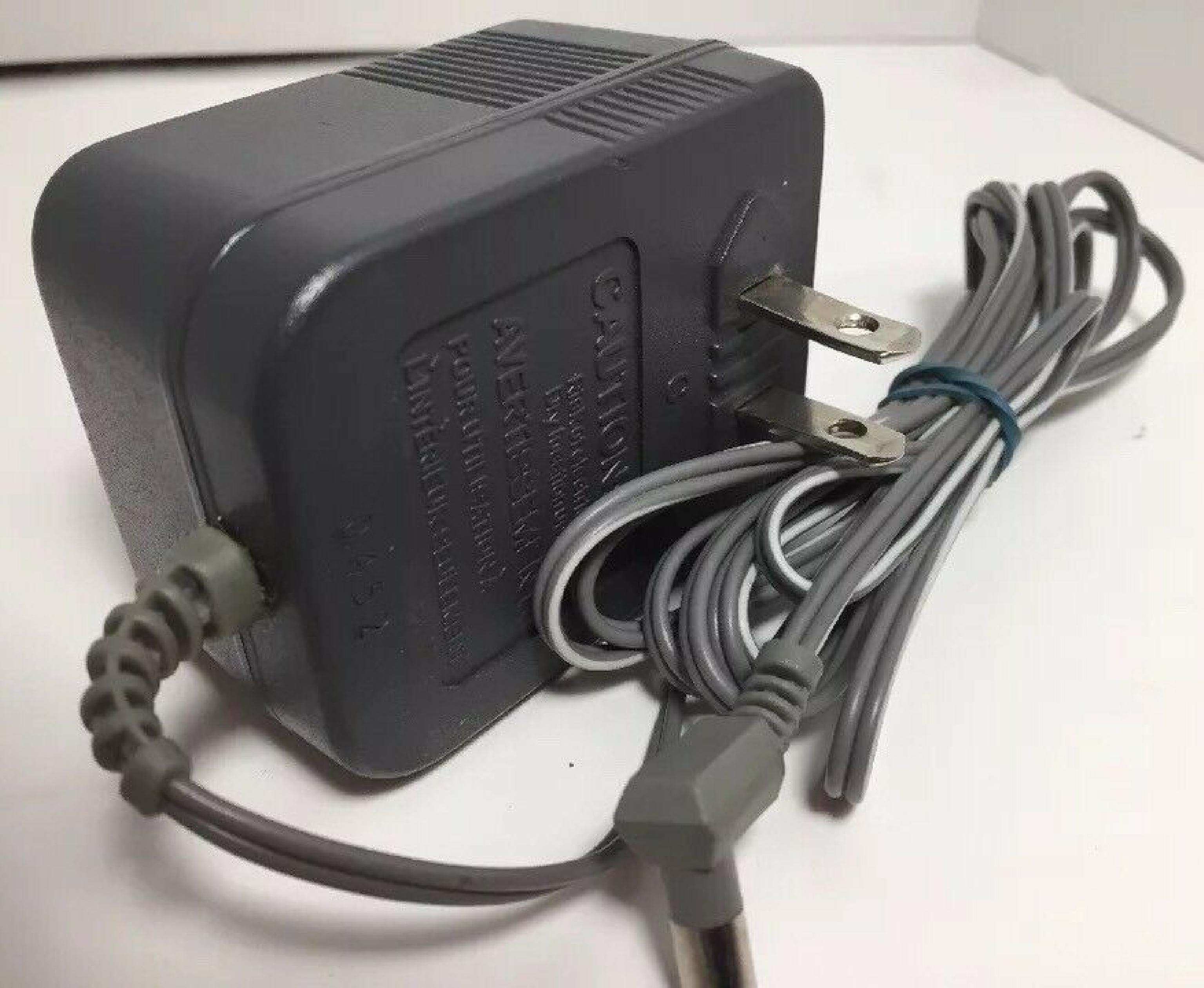 PANASONIC PQLV1 9V DC 500MA AC ADAPTER WITH BARREL CONNECTOR CUT WIRE