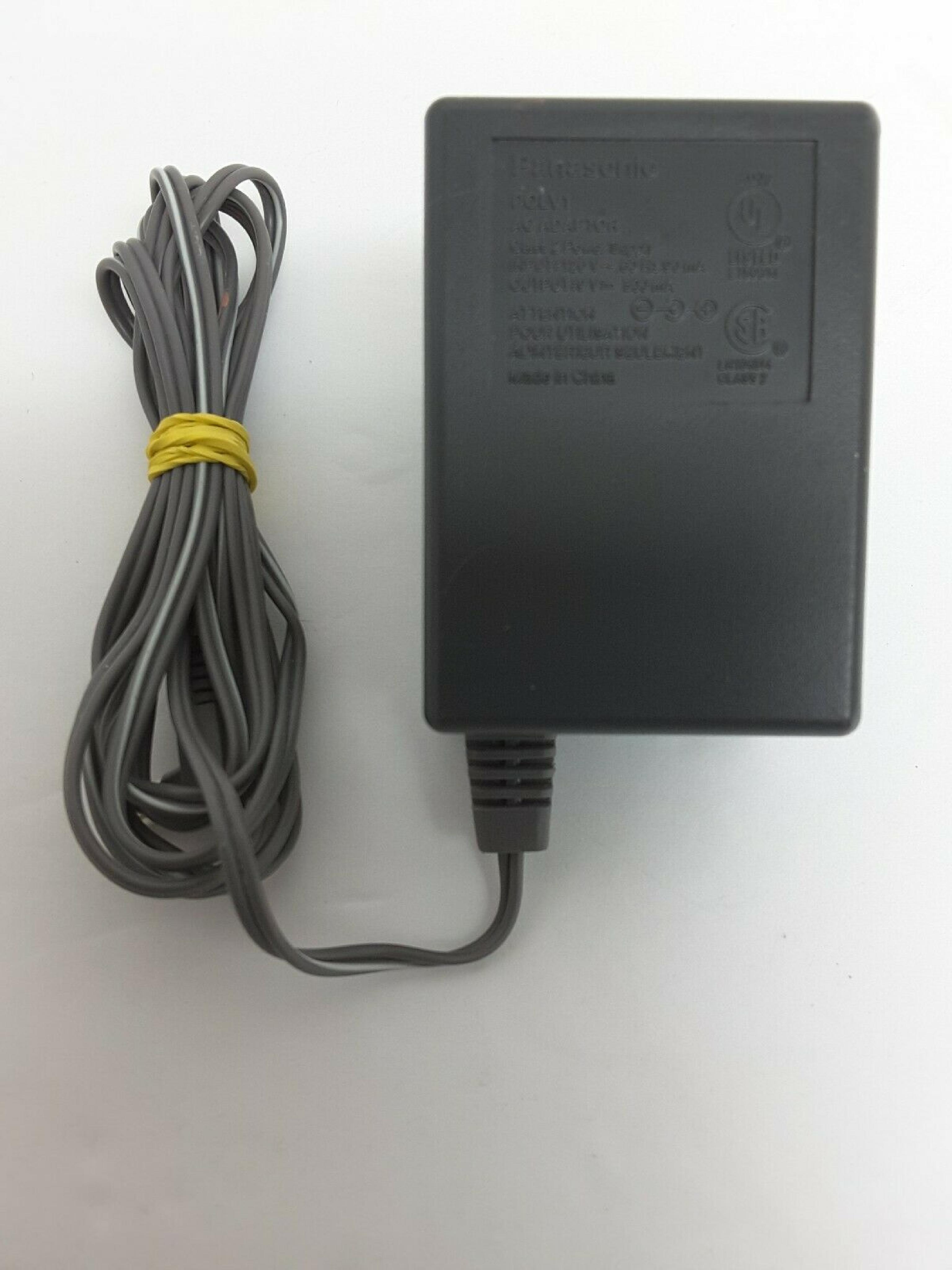 PANASONIC PQLV1 9V DC 500MA AC ADAPTER WITH BARREL CONNECTOR CUT WIRE