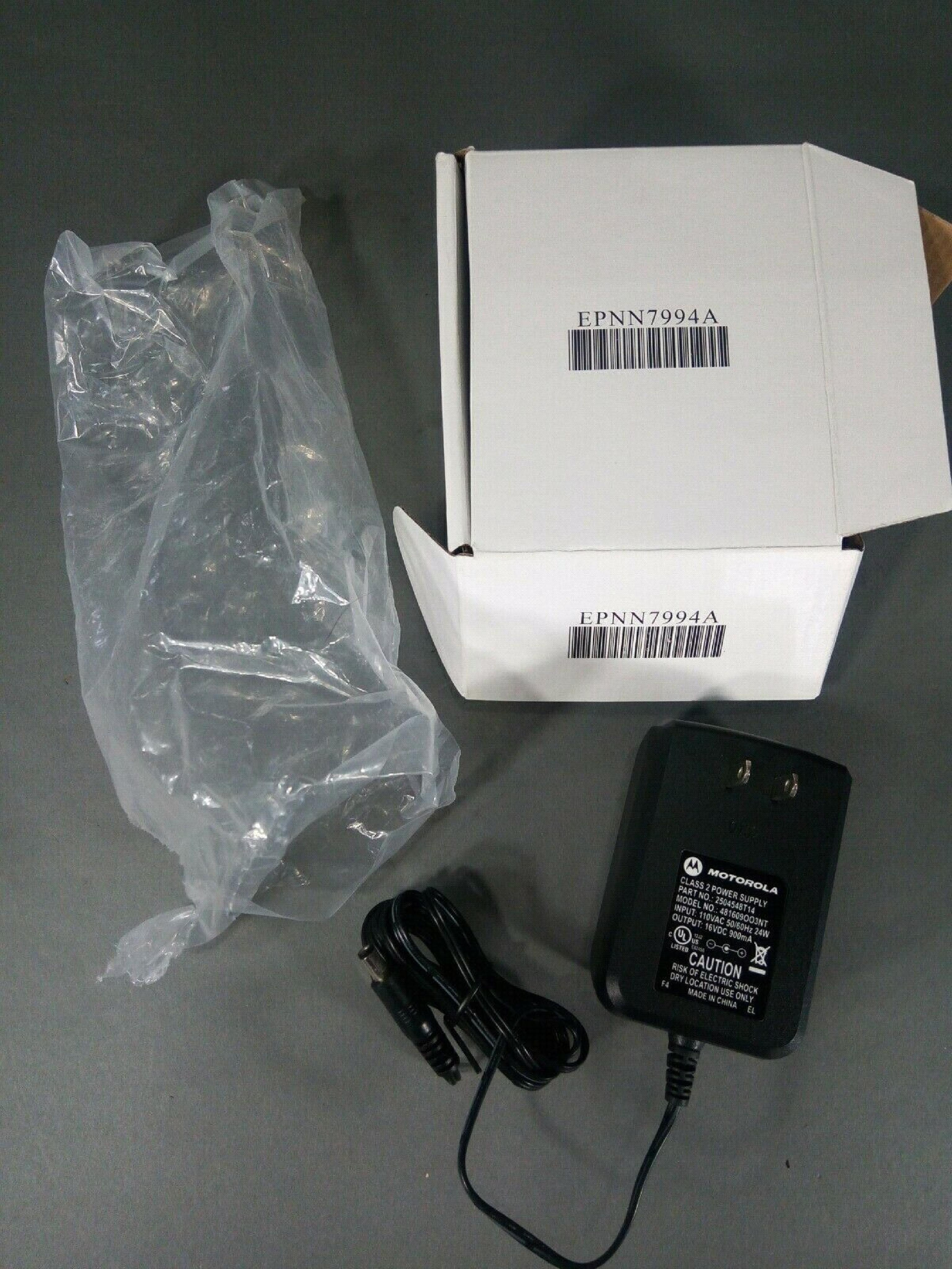 MOTOROLA 2504548T14 16V DC 900MA AC ADAPTER WITH BARREL CONNECTOR