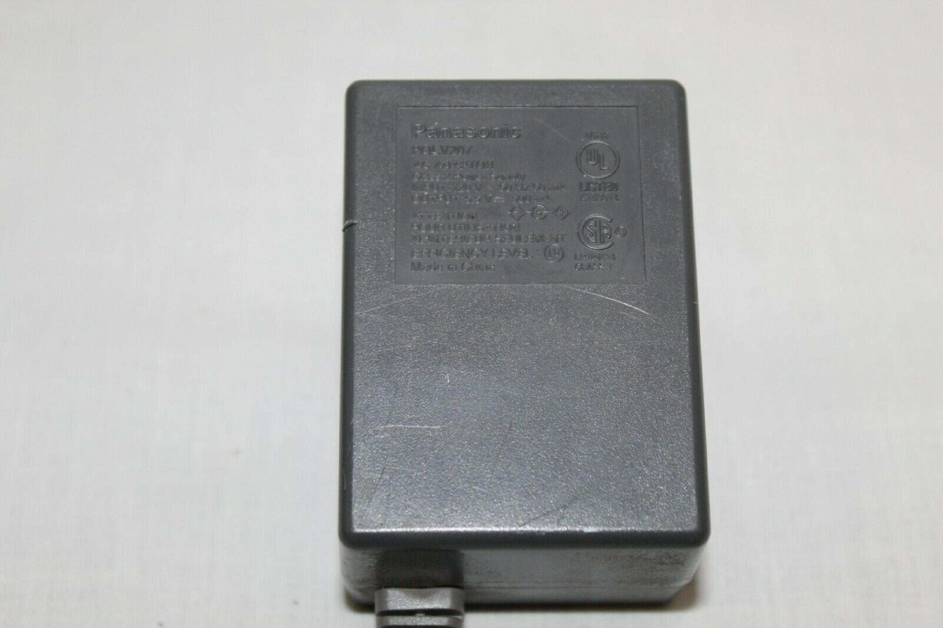 PANASONIC PQLV207 6.5V DC 500MA AC ADAPTER WITH BARREL CONNECTOR