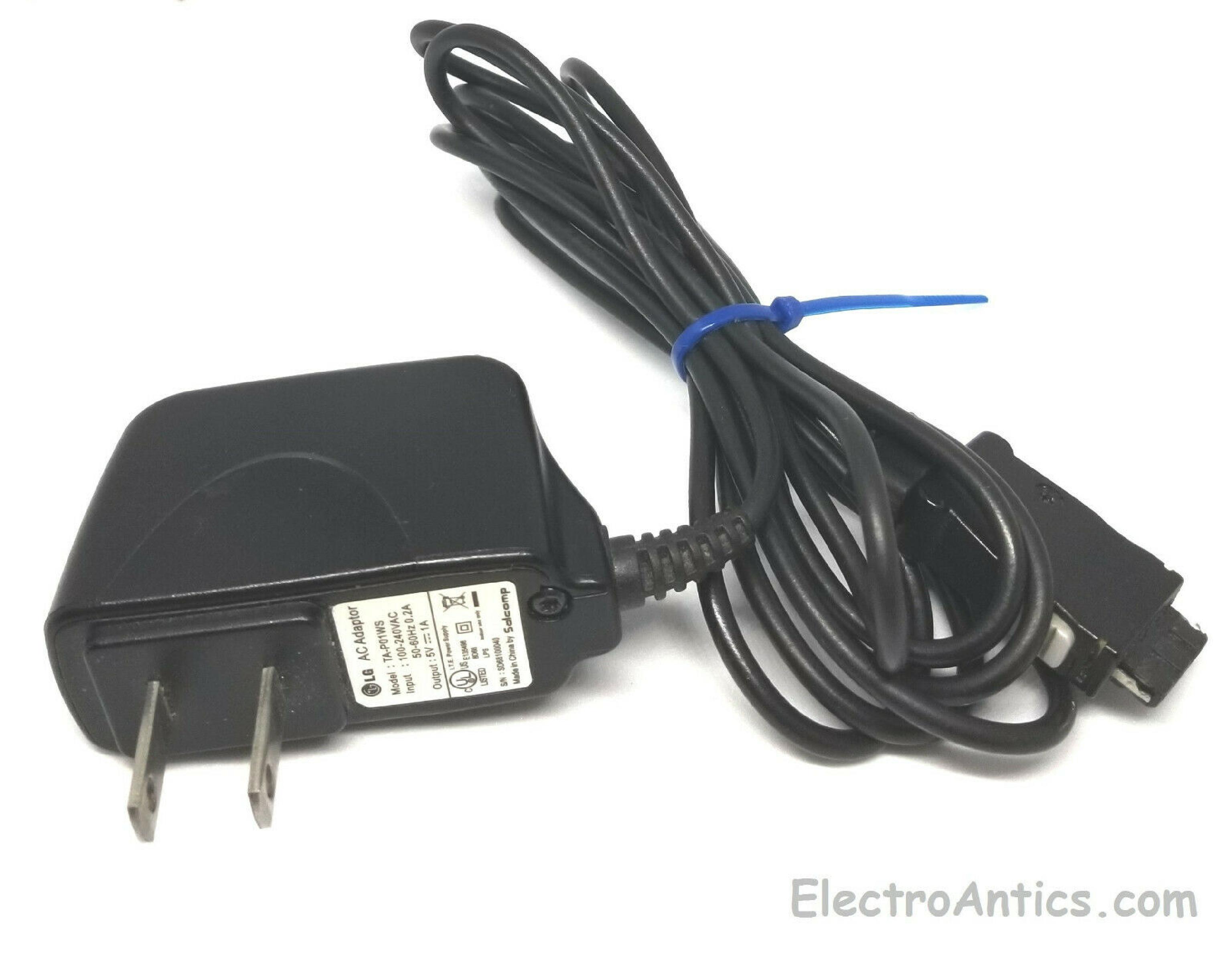 LG TA-P01WS 5V DC 1A AC ADAPTER WITH CONNECTOR