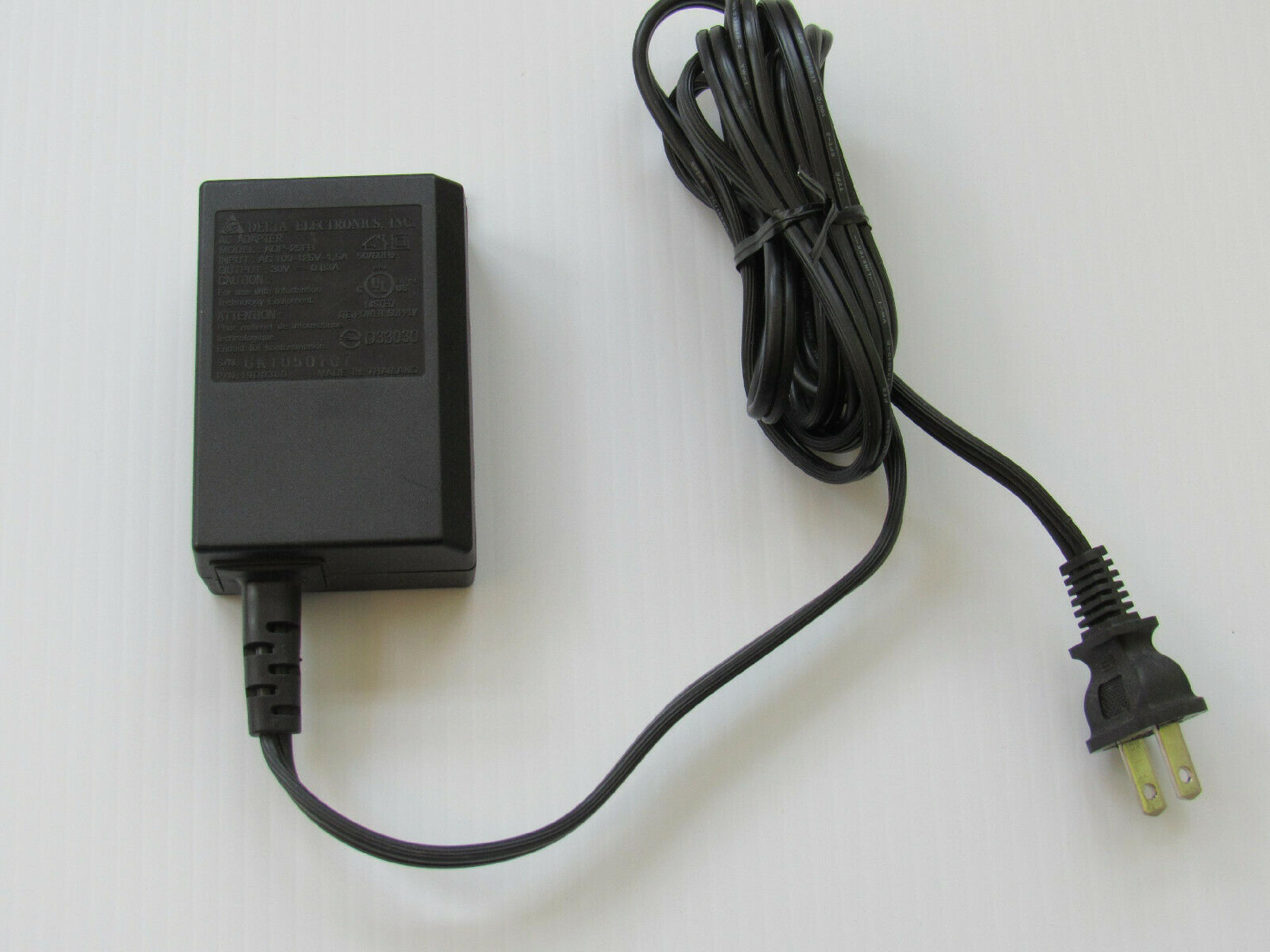 DELTA ELECTRONICS INC 19D0300 30V DC 0.83A AC ADAPTER WITH SLIDE IN CONNECTOR