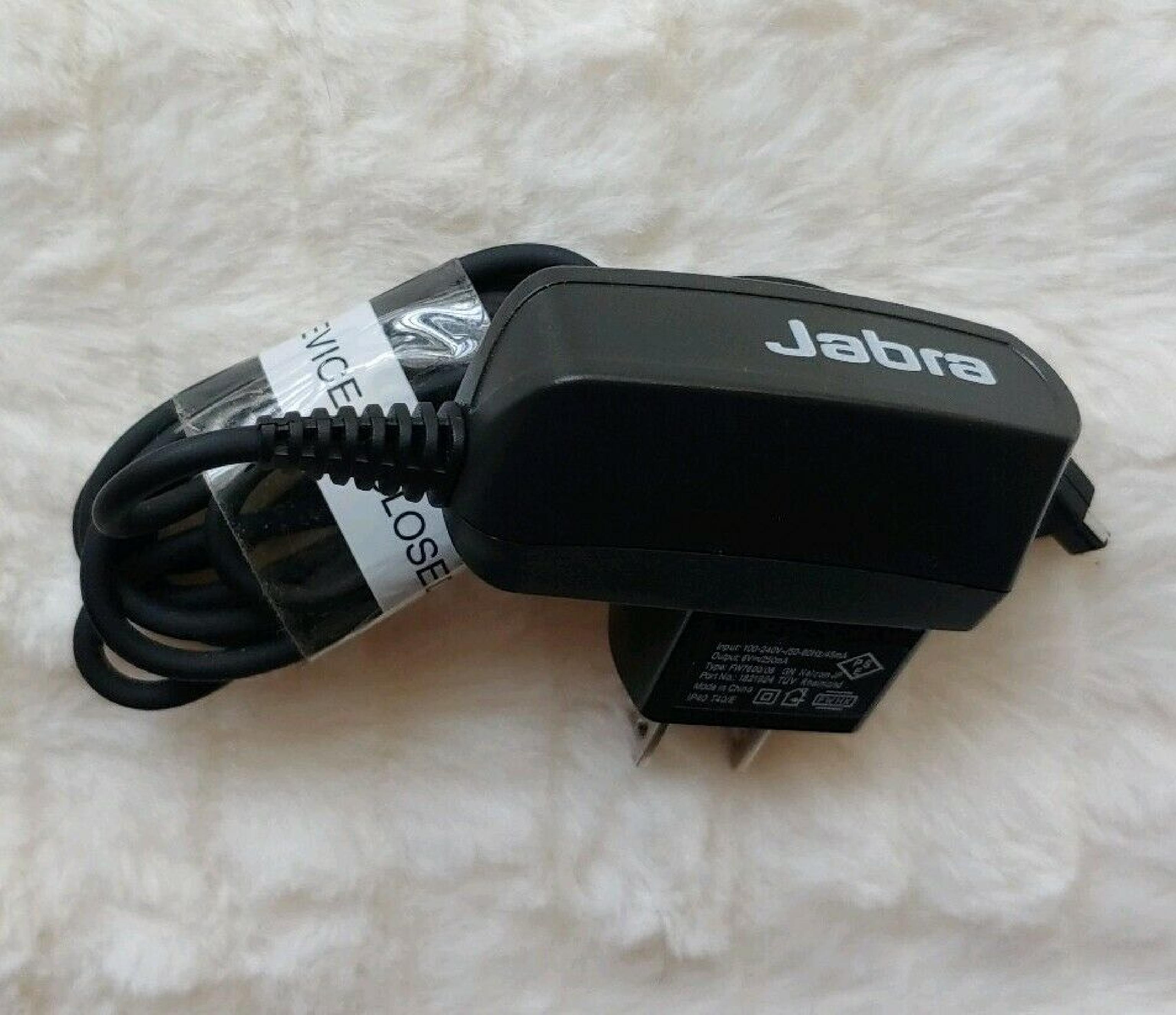 JABRA FW7600/06 6V DC 250MA AC ADAPTER WITH BARREL CONNECTOR MINI 4 PIN