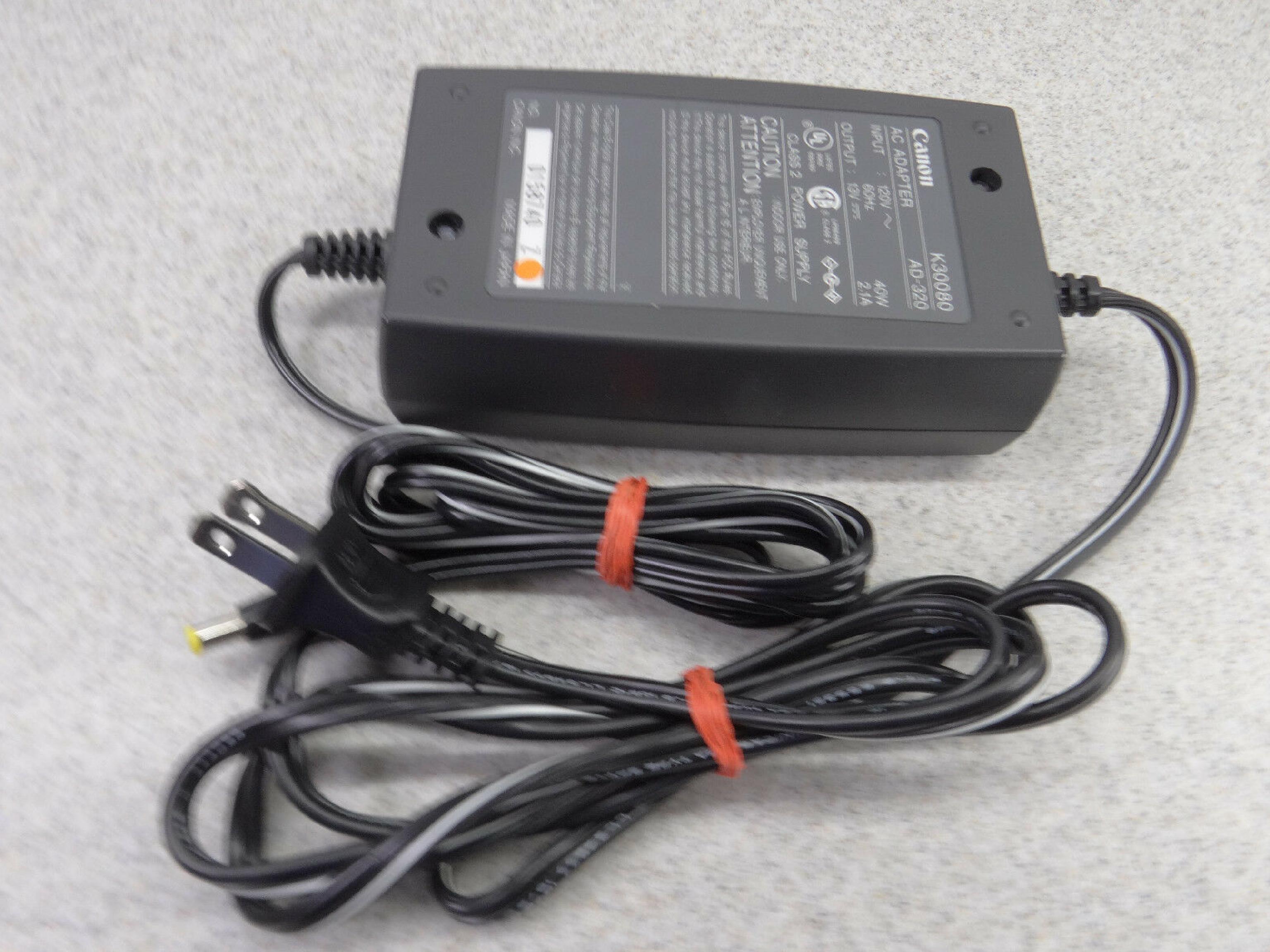 CANON K30080 13V DC 2.1A AC ADAPTER WITH BARREL CONNECTOR